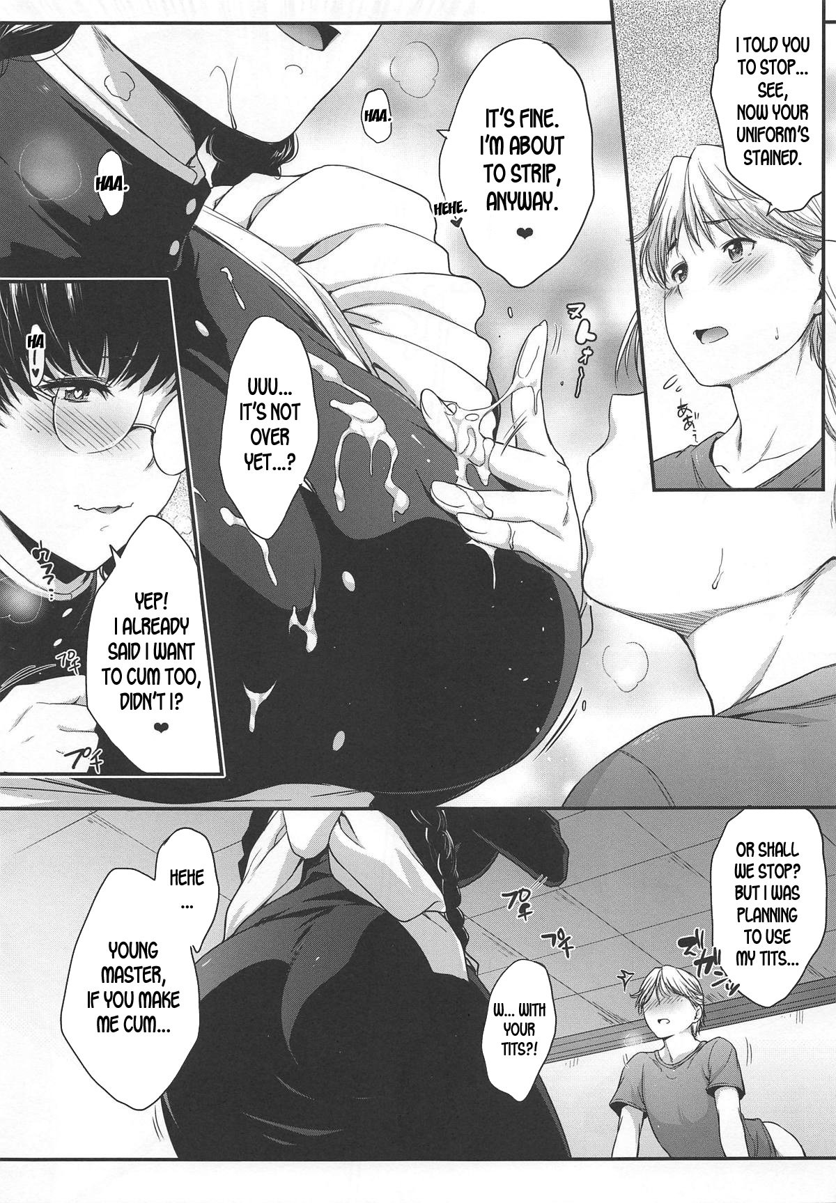 Waka-sama To Maid (Black Lagoon) [Barlun] - Chapter 1 — Page 12