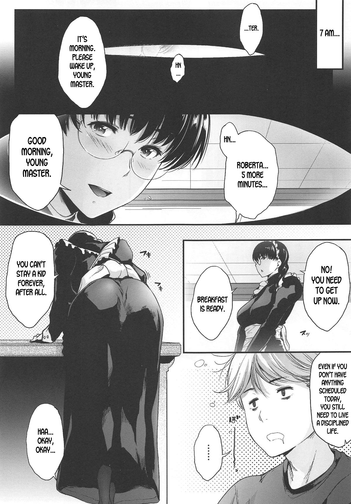 Waka-sama To Maid (Black Lagoon) [Barlun] - Chapter 1 — Page 4