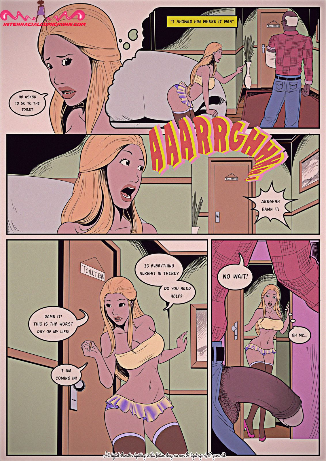 The Plumber [InterracialComicPorn] - Chapter 2 — Page 6