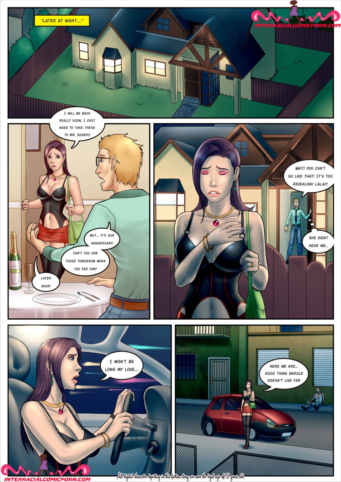 The New Teacher [InterracialComicPorn] - Chapter 3 — Page 4