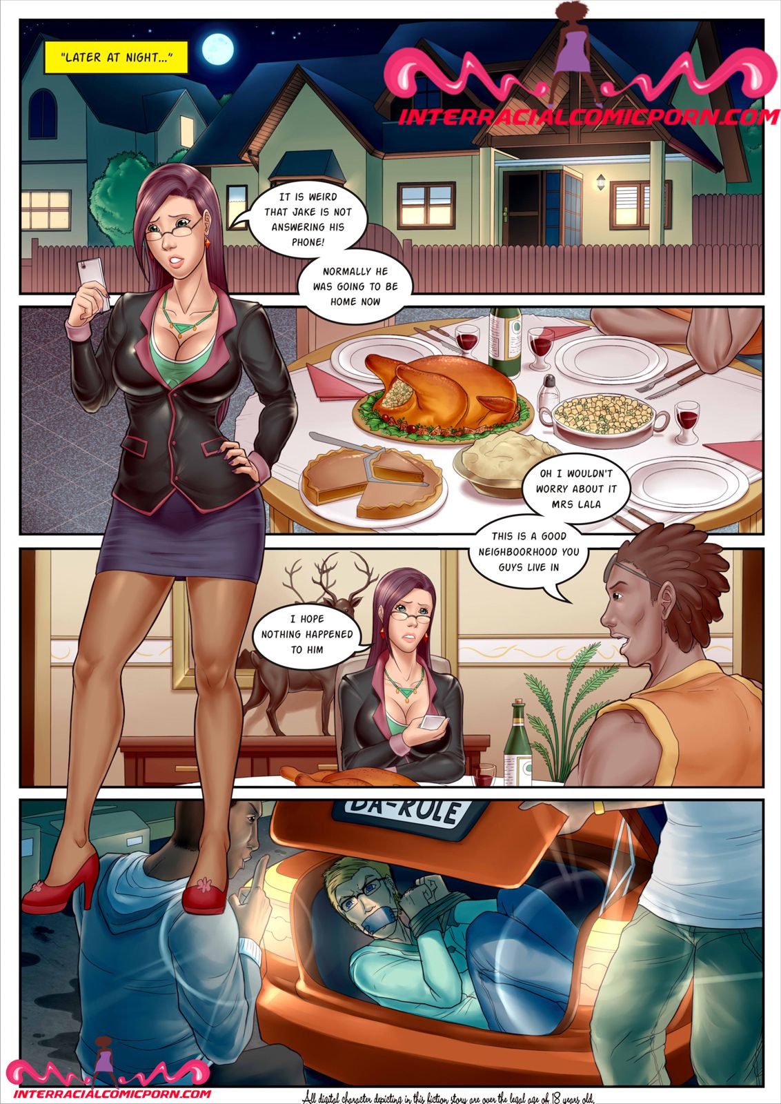 The New Teacher [InterracialComicPorn] - Chapter 1 — Page 9