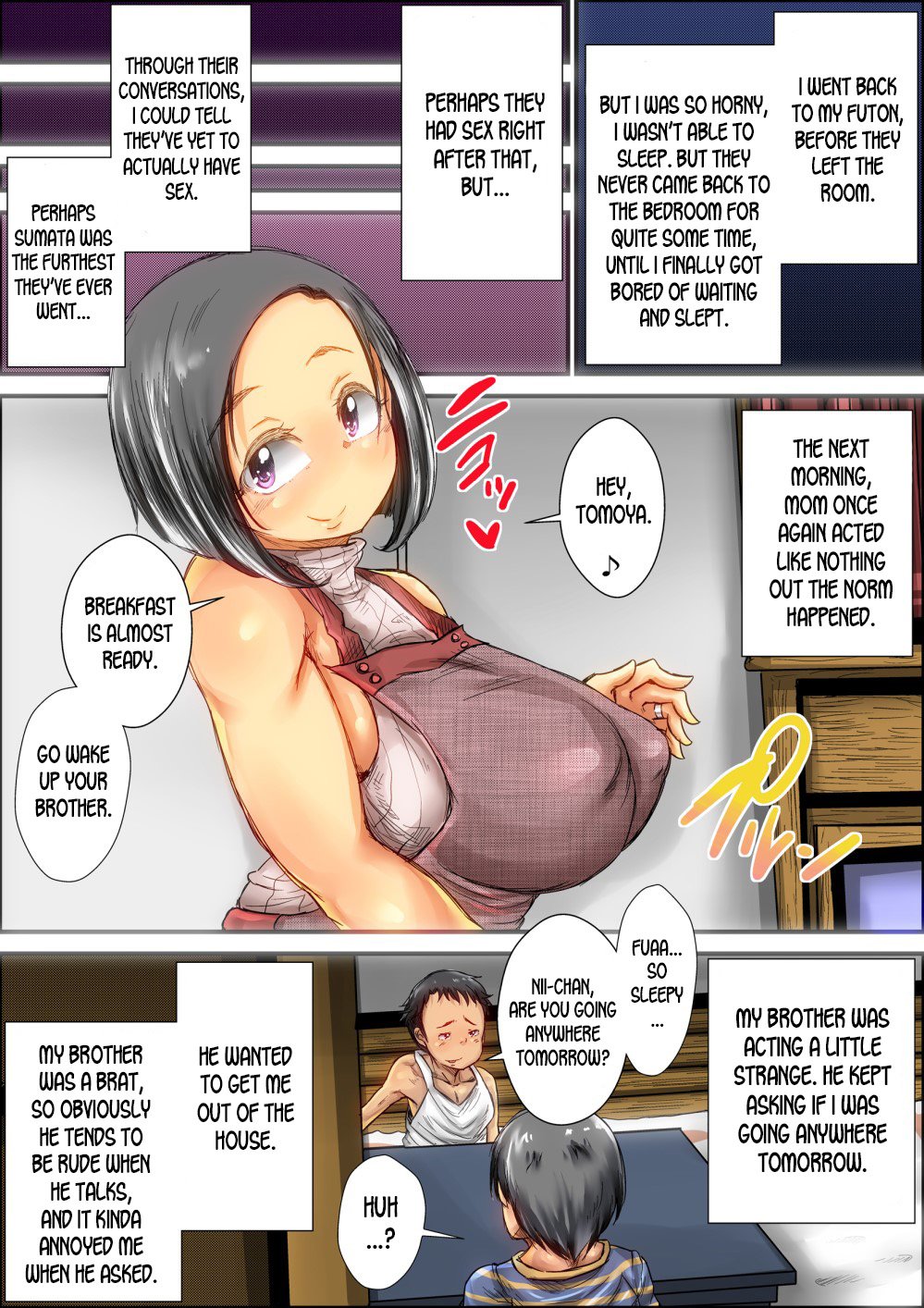 Choushi Koita Boku no Otouto ga Jitsu no Hahaoya o Okashite ita Toki no Hanashi [Kinoko DX] - Chapter 1 — Page 37