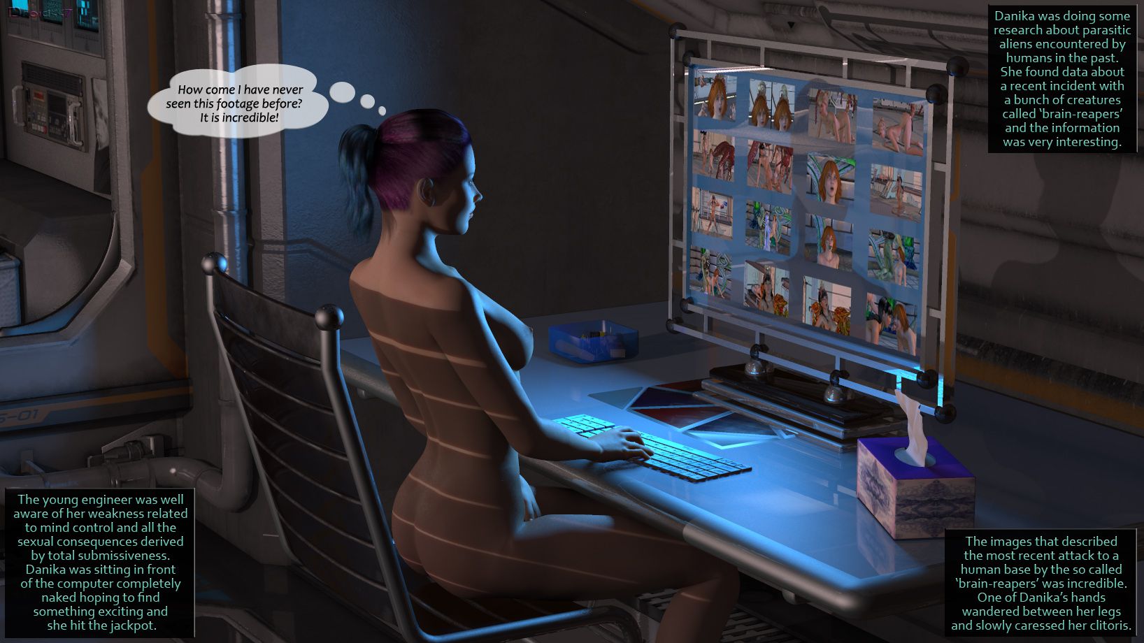 Parasitic Possession [3DMonsterStories] - Chapter 1 — Page 76