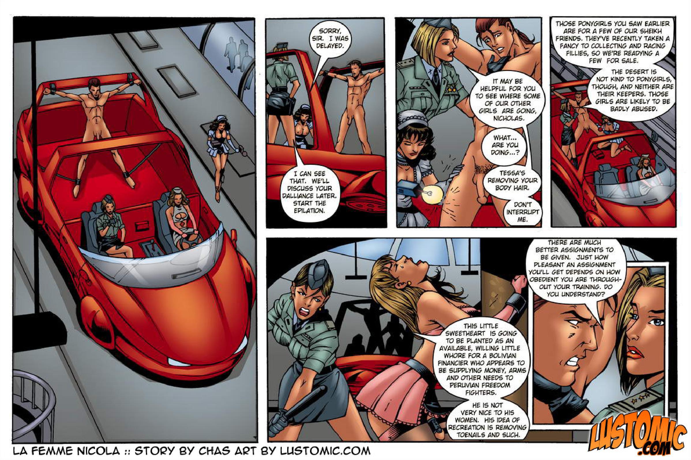 La Femme Nicola [Lustomic] - Chapter 1 — Page 6