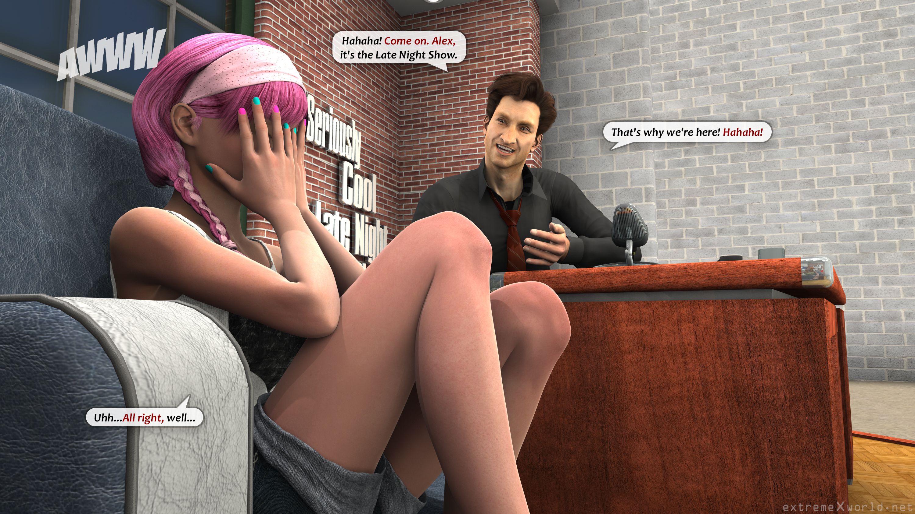 Late Night Show [ExtremeXWorld] - Chapter 1 — Page 10