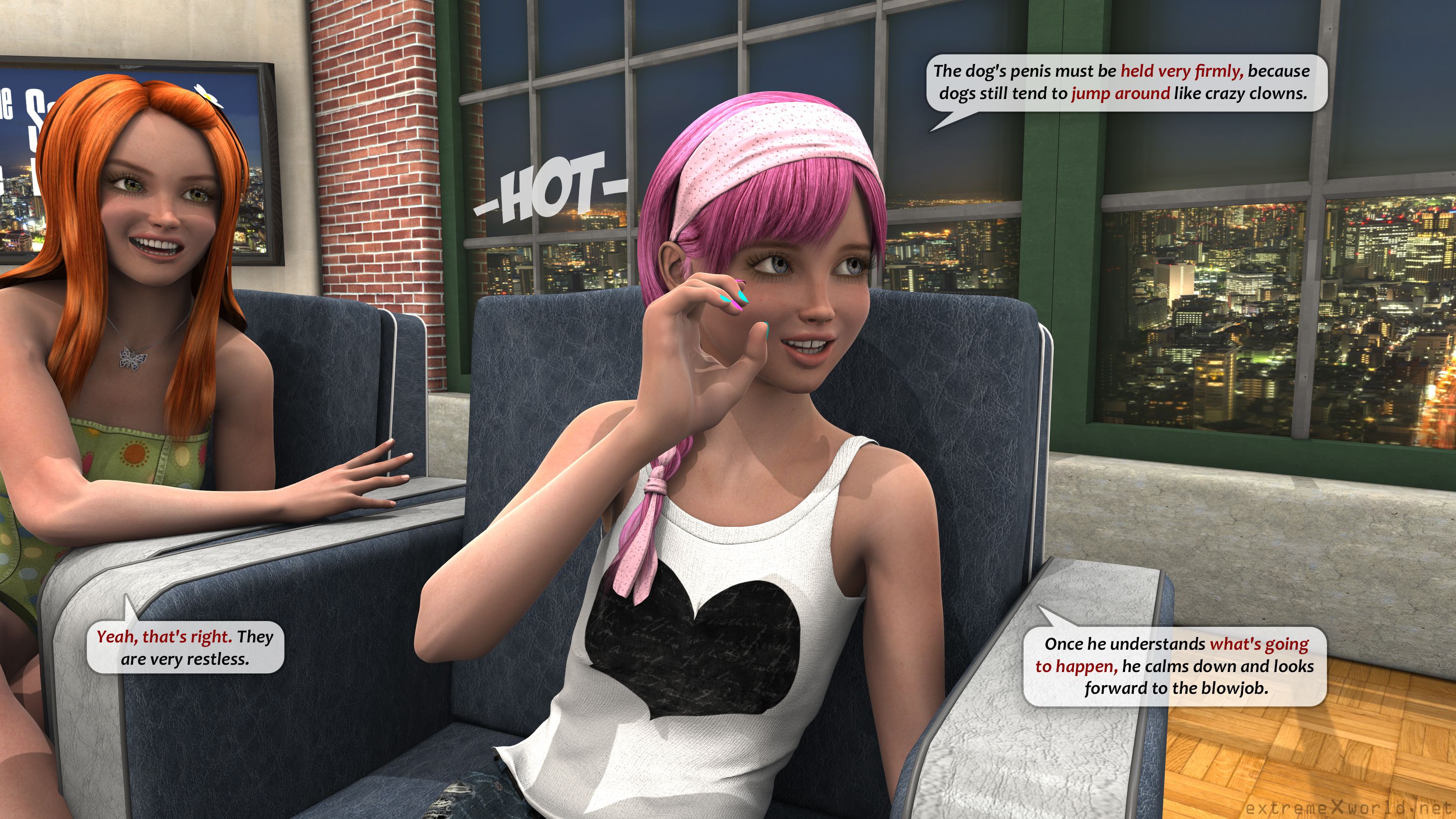 Late Night Show [ExtremeXWorld] - Chapter 1 — Page 13