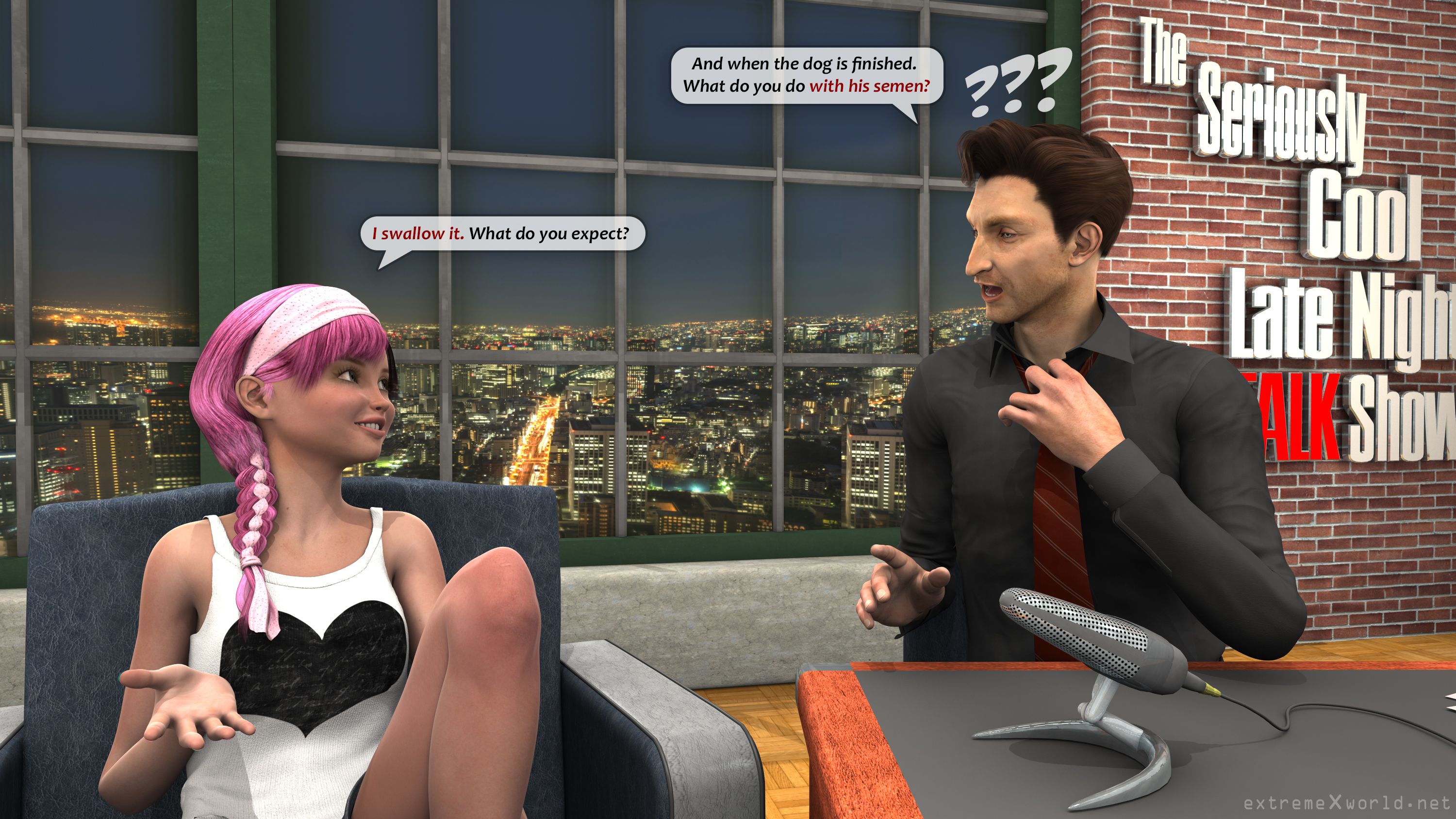Late Night Show [ExtremeXWorld] - Chapter 1 — Page 17