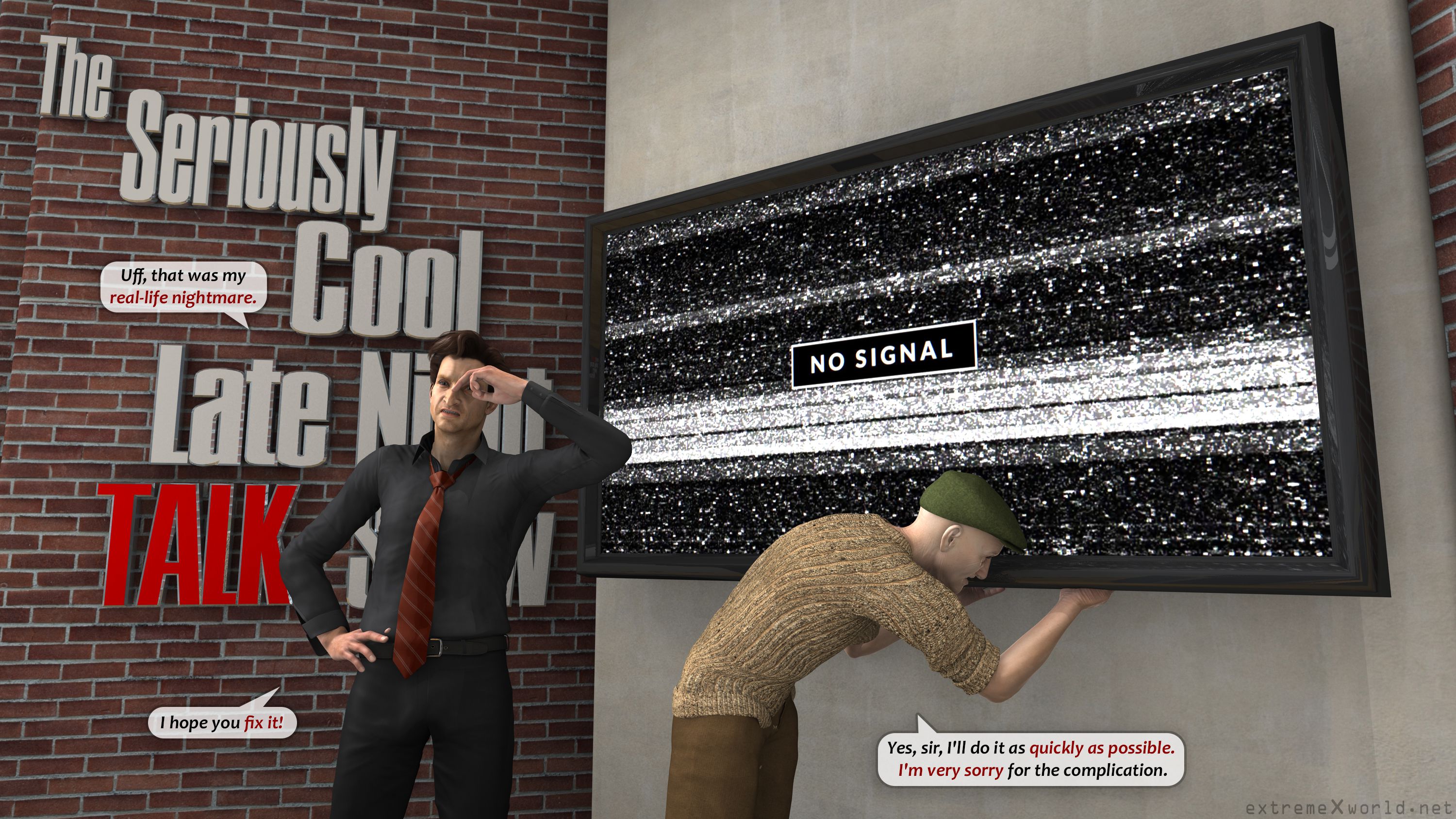 Late Night Show [ExtremeXWorld] - Chapter 1 — Page 32