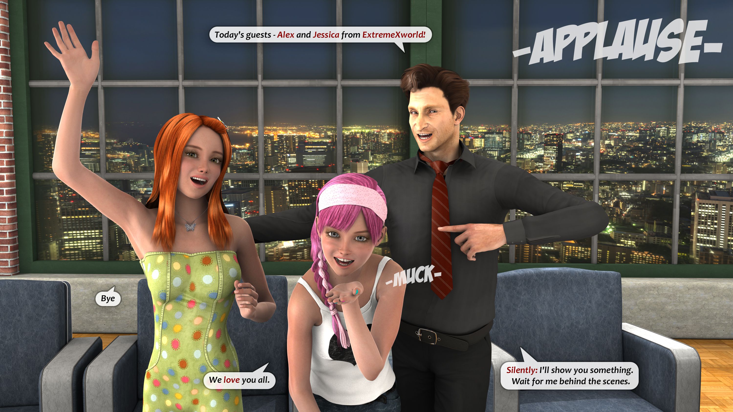 Late Night Show [ExtremeXWorld] - Chapter 1 — Page 37