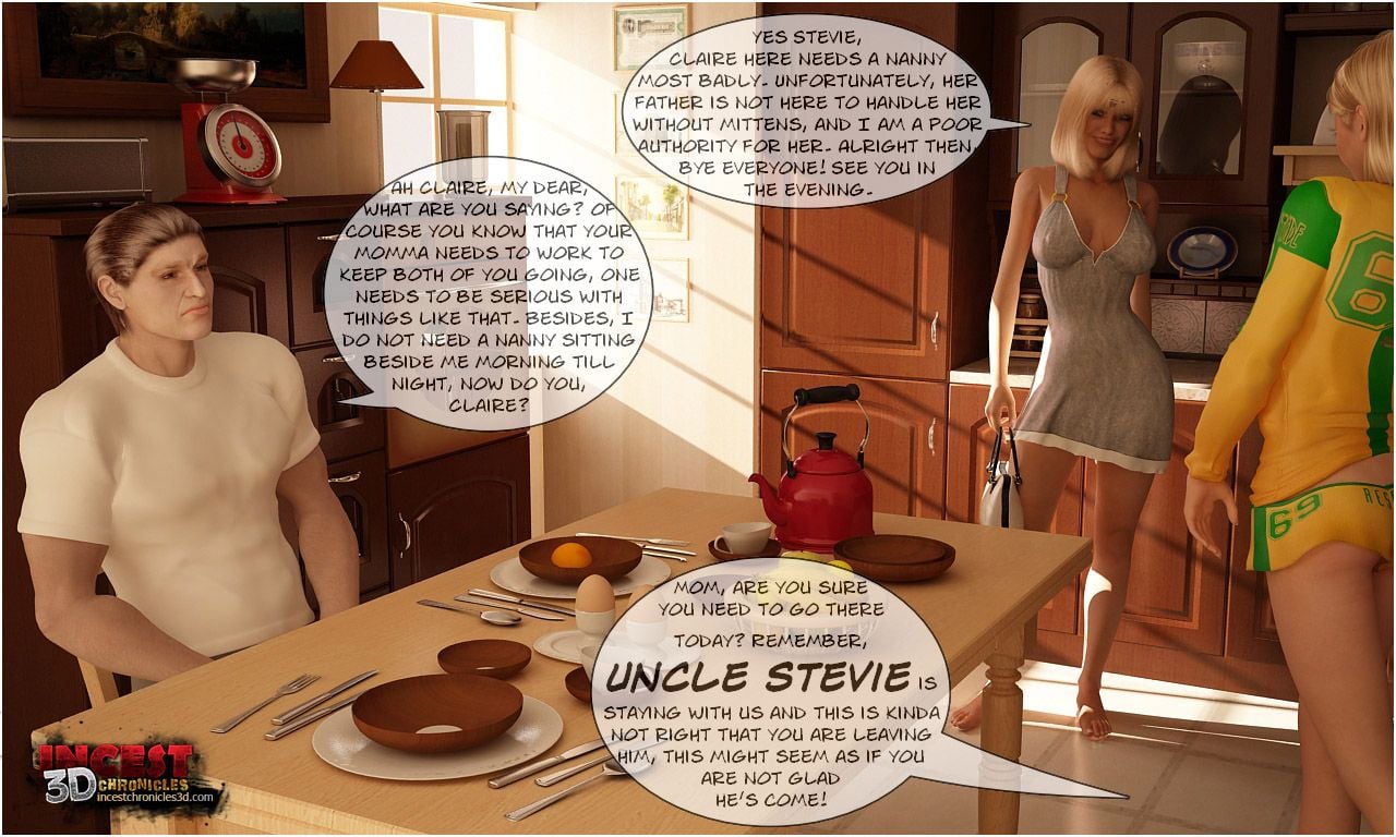 Uncle Urriving [IncestChronicles3D] - Chapter 2 — Page 22