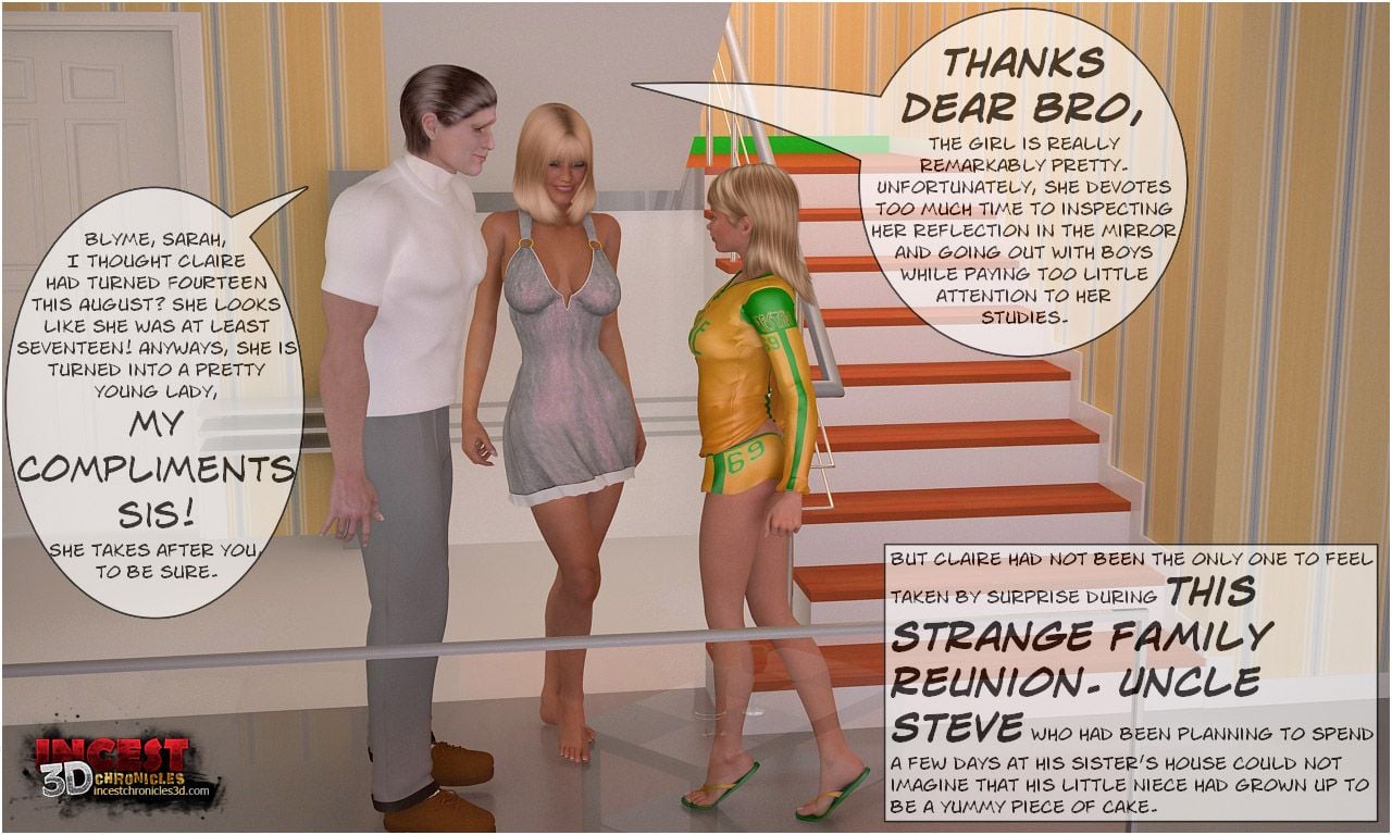 Uncle Urriving [IncestChronicles3D] - Chapter 1 — Page 16