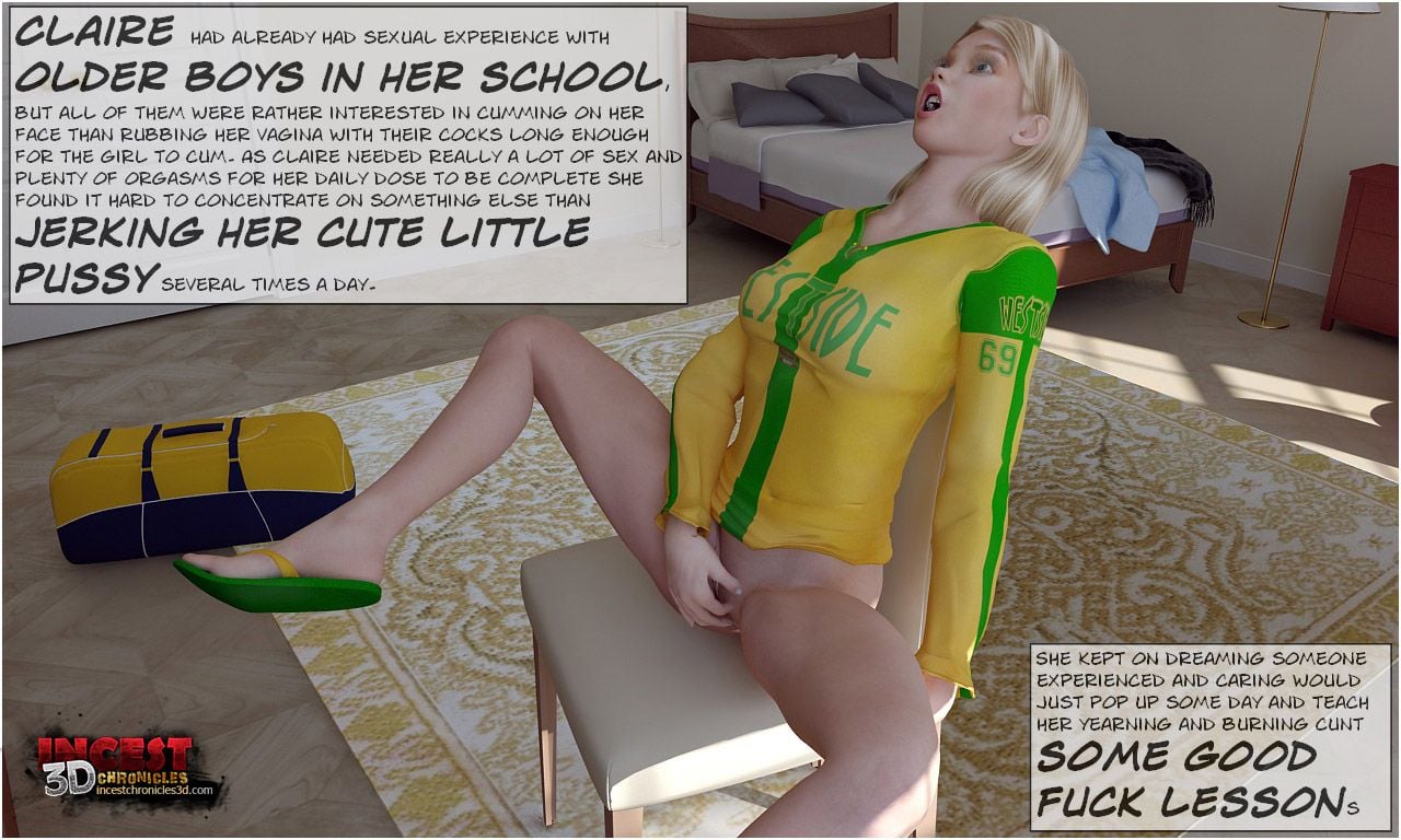 Uncle Urriving [IncestChronicles3D] - Chapter 1 — Page 9