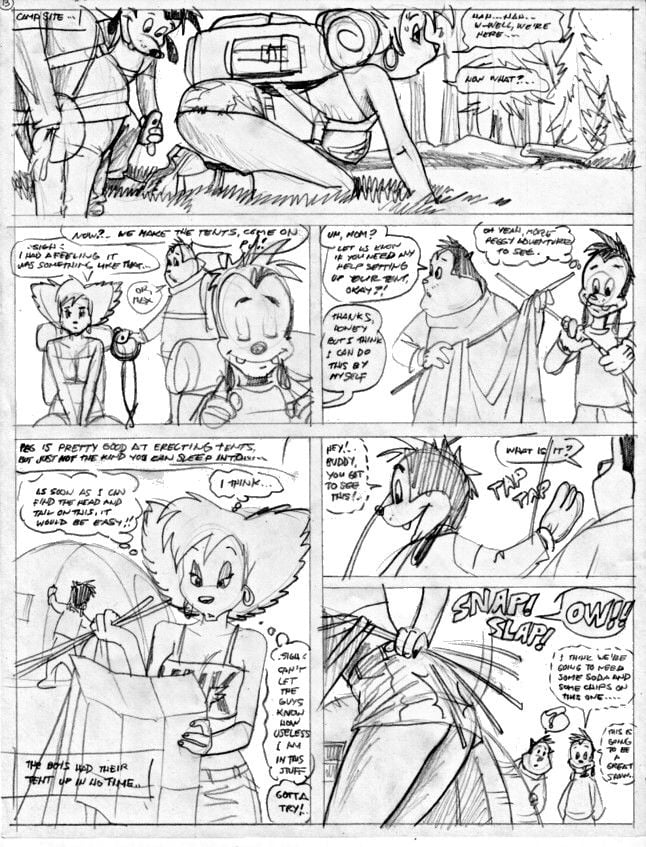 Peggy Cums Camping (Goof Troop) [Pandoras Box] - Chapter 1 — Page 15