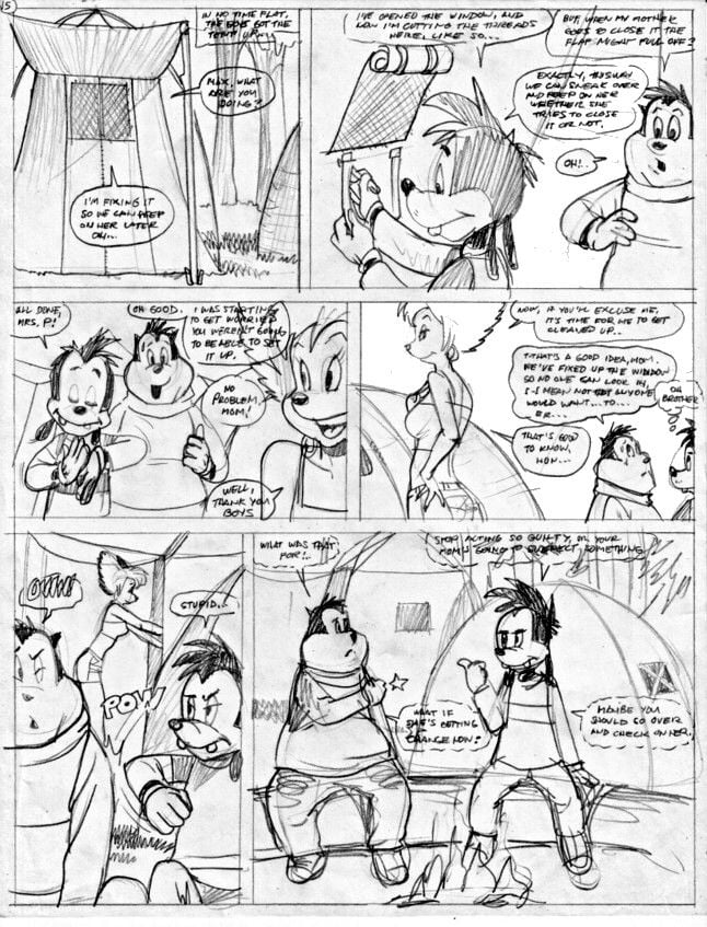 Peggy Cums Camping (Goof Troop) [Pandoras Box] - Chapter 1 — Page 17