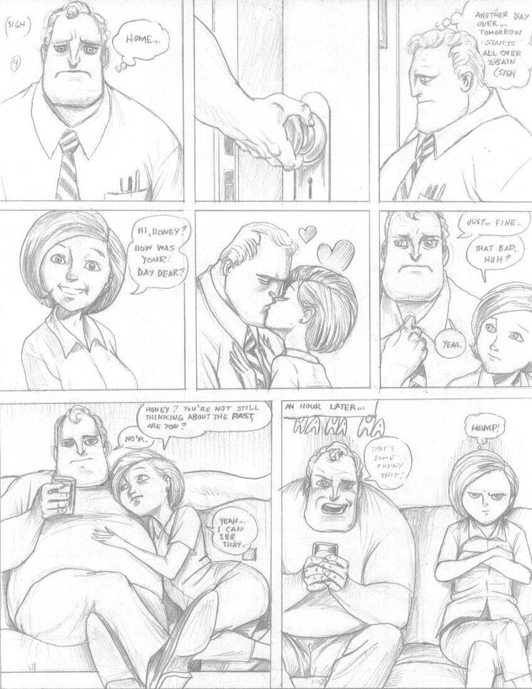 Dash Goes The Distance (The Incredibles) [Pandoras Box] - Chapter 1 — Page 10