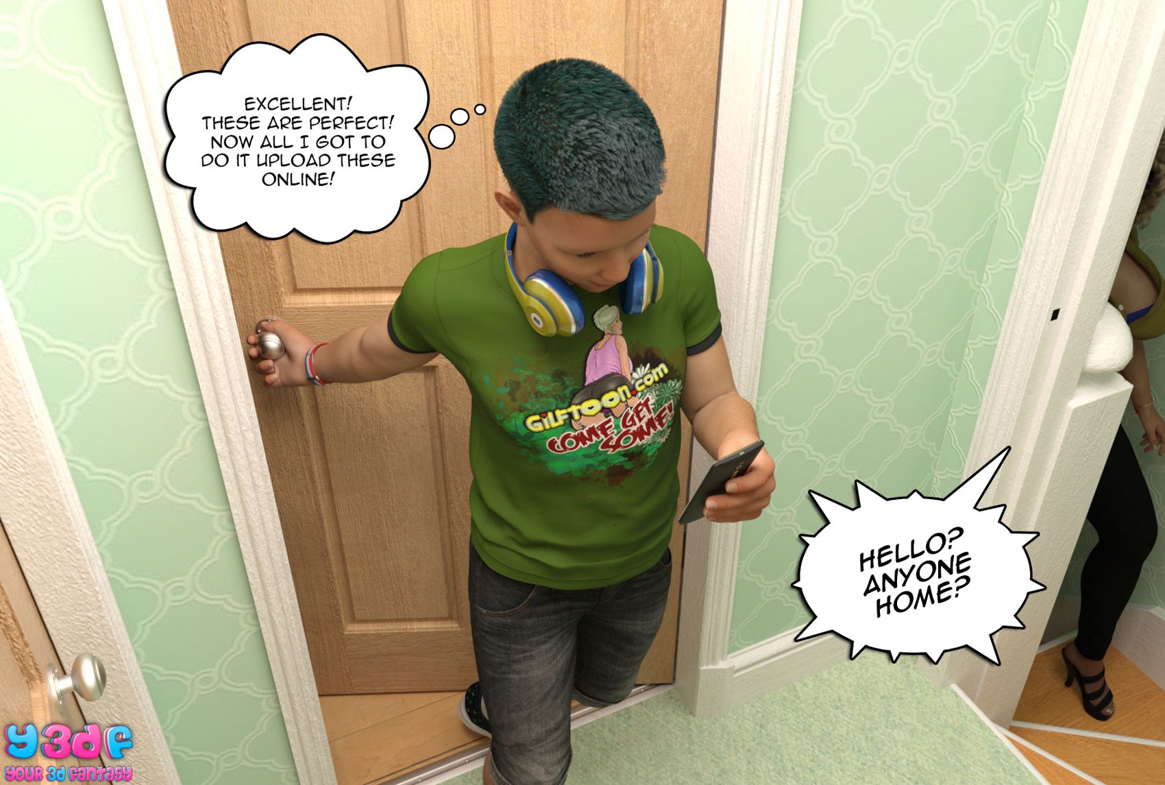 Prove Thy Self [Y3DF] - Chapter 1 — Page 35