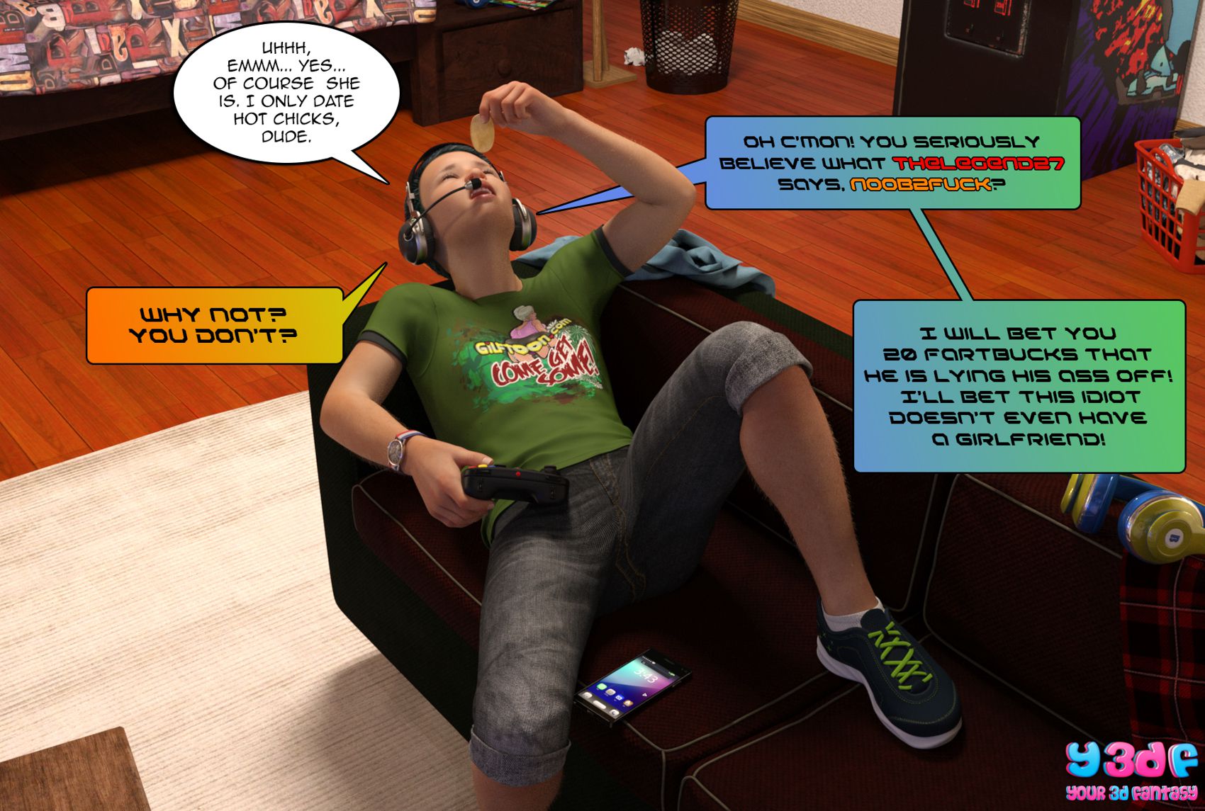 Prove Thy Self [Y3DF] - Chapter 1 — Page 7