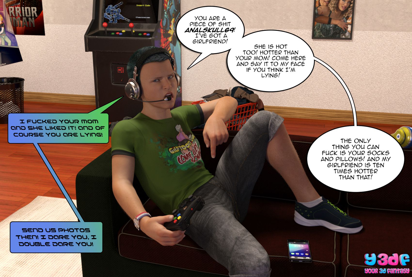 Prove Thy Self [Y3DF] - Chapter 1 — Page 8