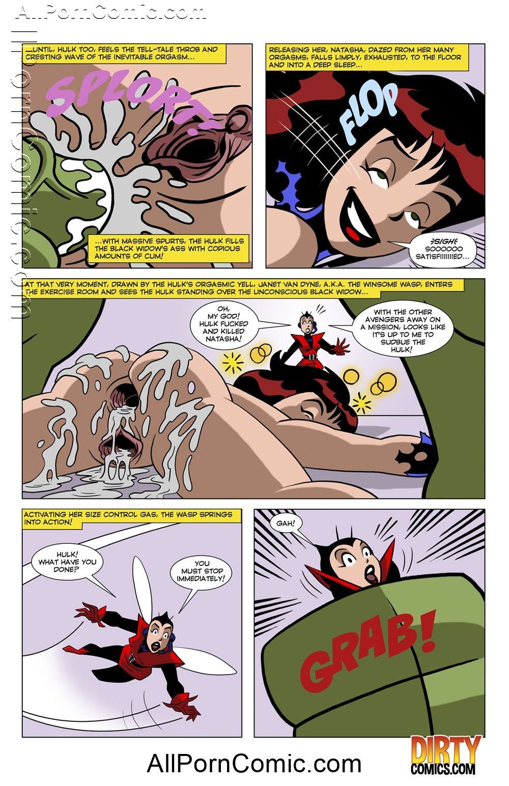 XXX Avengers (The Avengers) [Dirty Comics] - Chapter 1 — Page 10