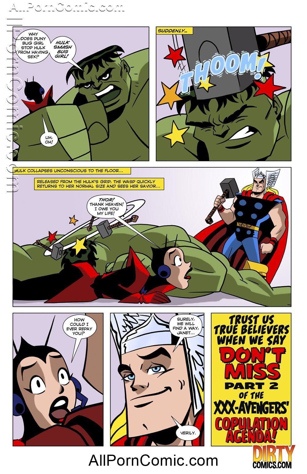 XXX Avengers (The Avengers) [Dirty Comics] - Chapter 1 — Page 11