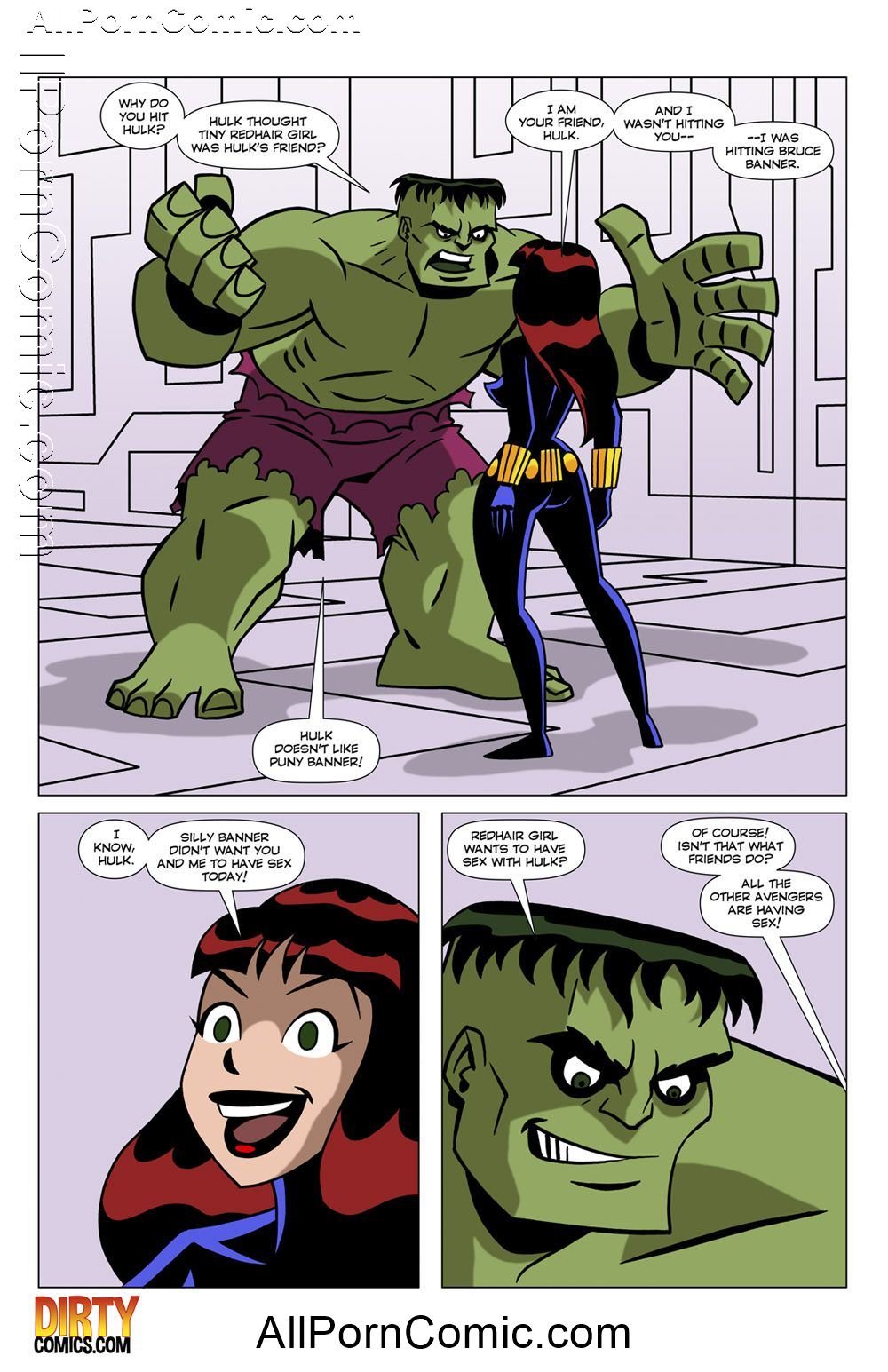 XXX Avengers (The Avengers) [Dirty Comics] - Chapter 1 — Page 4