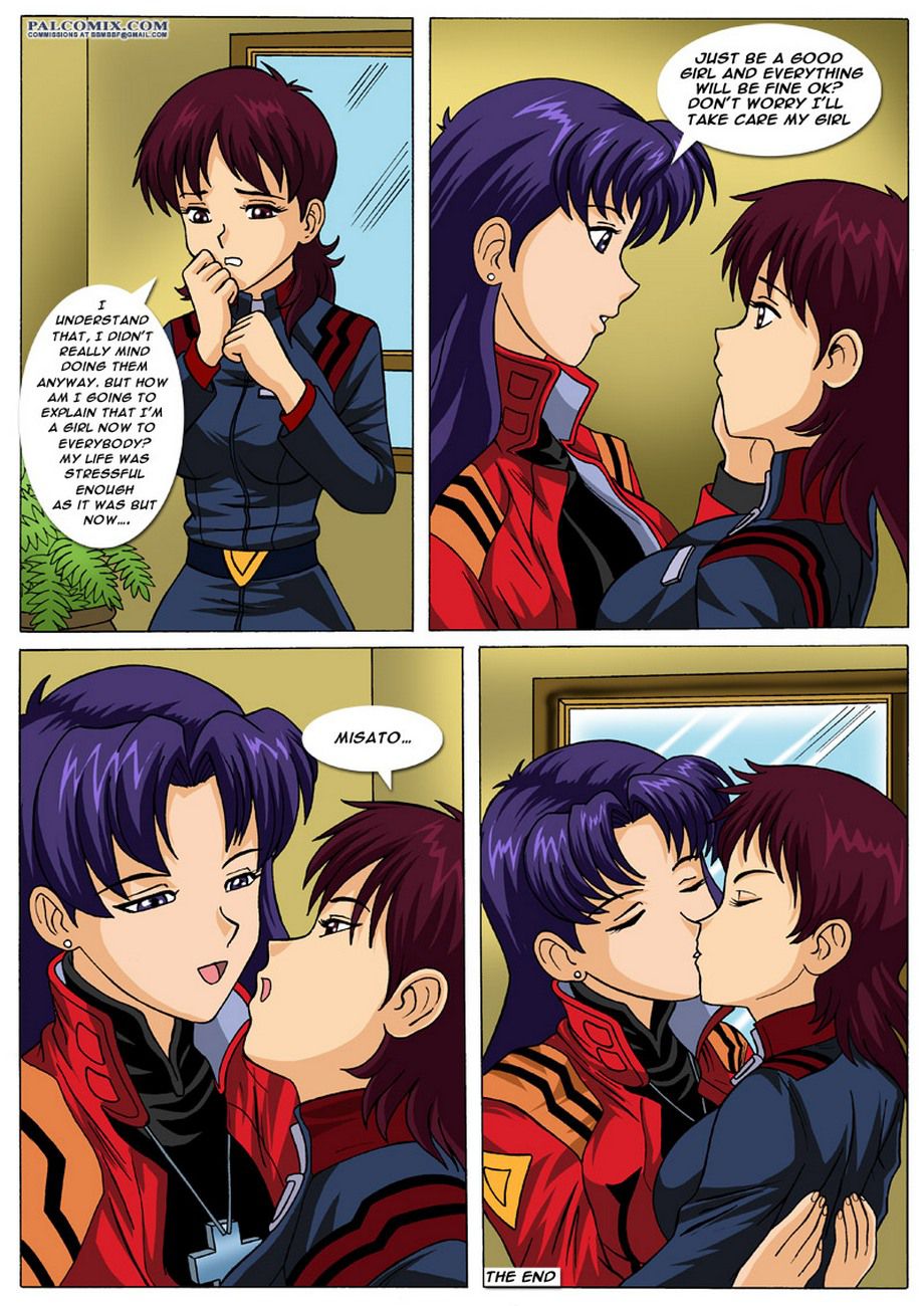 Misato’s New Girlfriend (Neon Genesis Evangelion) [Palcomix] - Chapter 1 — Page 15