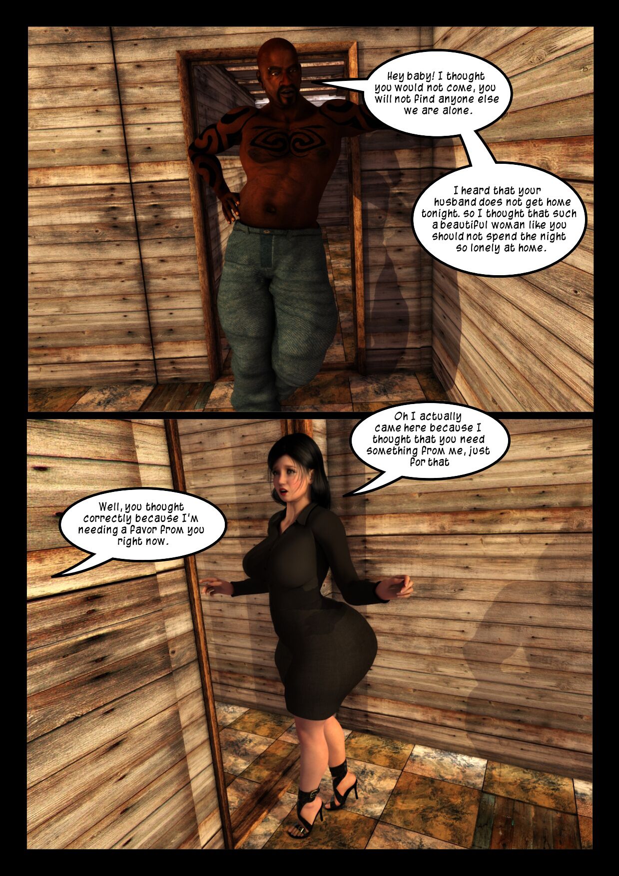 The Preacher’s Wife [Moiarte3D] - Chapter 3 — Page 4