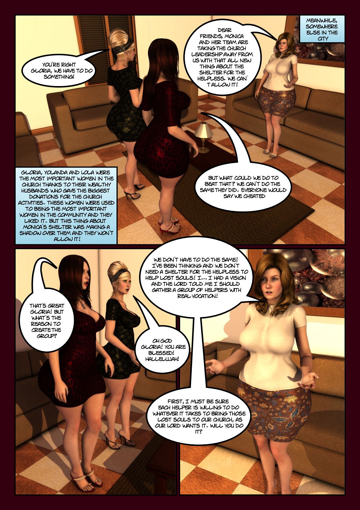 The Preacher’s Wife [Moiarte3D] - Chapter 4 — Page 4