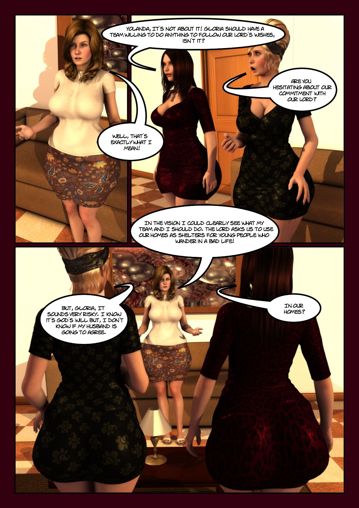 The Preacher’s Wife [Moiarte3D] - Chapter 4 — Page 5