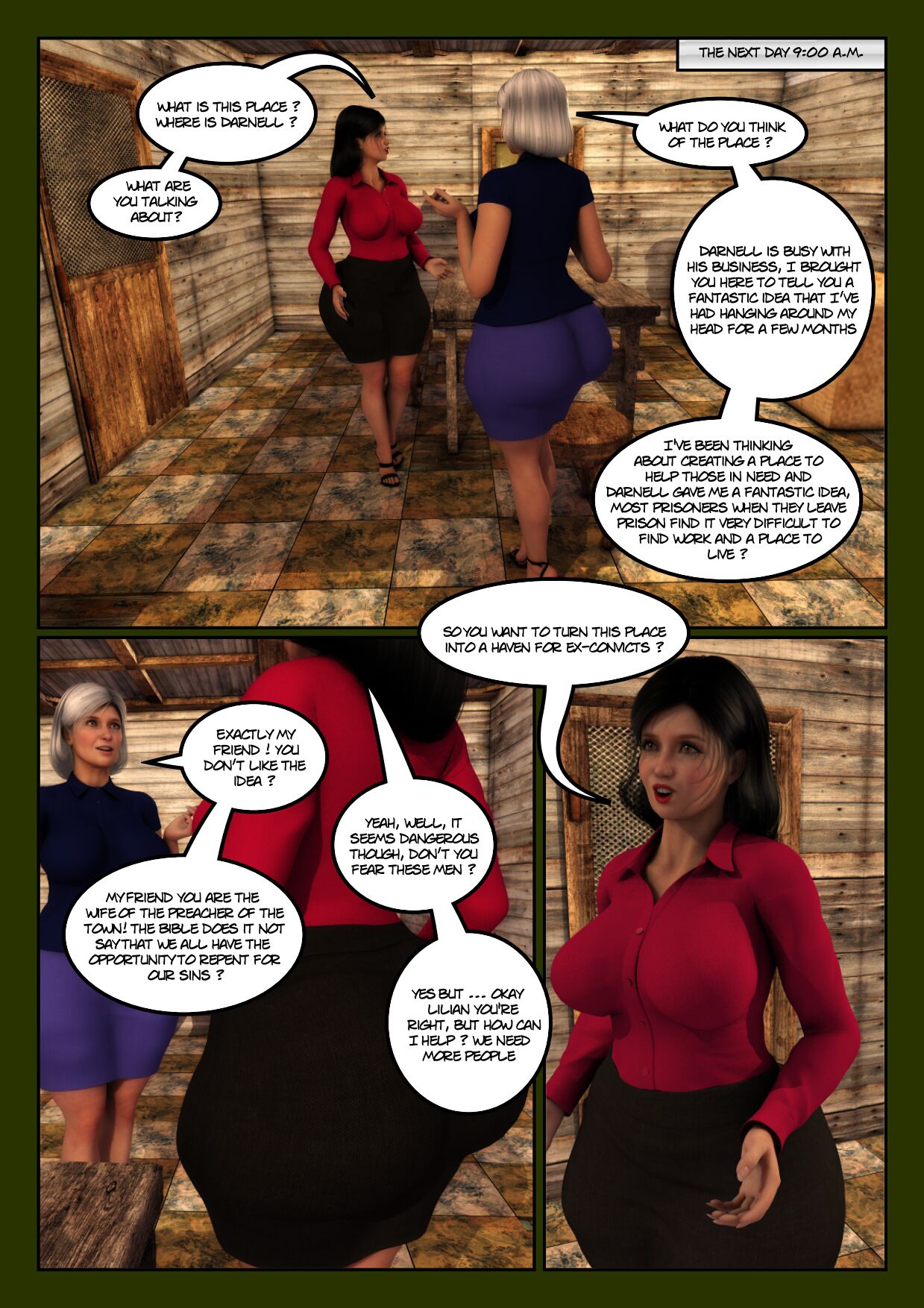 The Preacher’s Wife [Moiarte3D] - Chapter 2 — Page 7