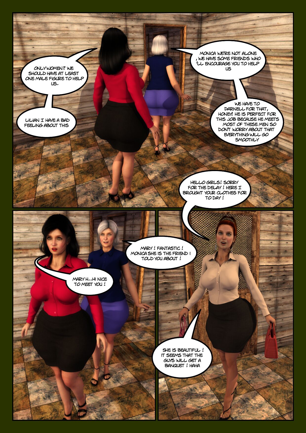The Preacher’s Wife [Moiarte3D] - Chapter 2 — Page 8