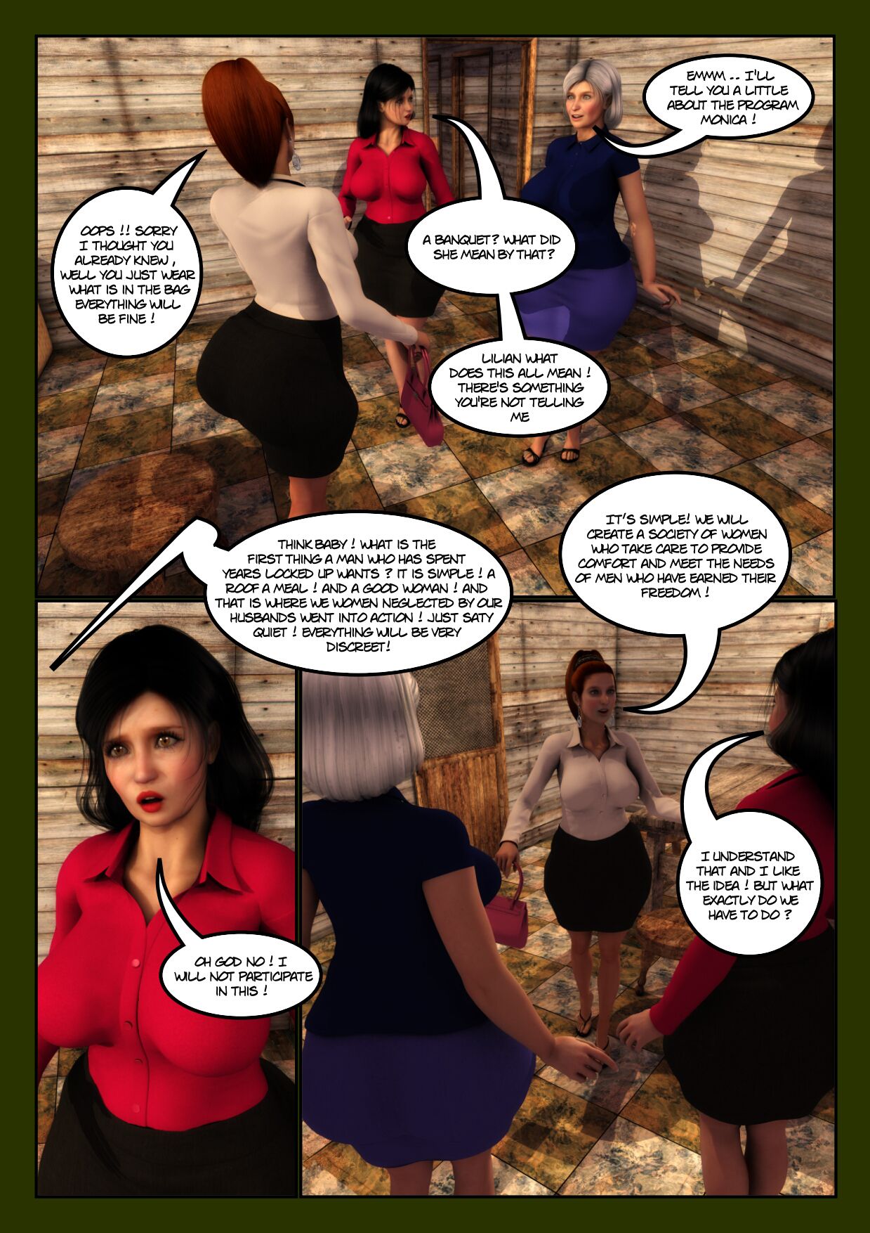 The Preacher’s Wife [Moiarte3D] - Chapter 2 — Page 9