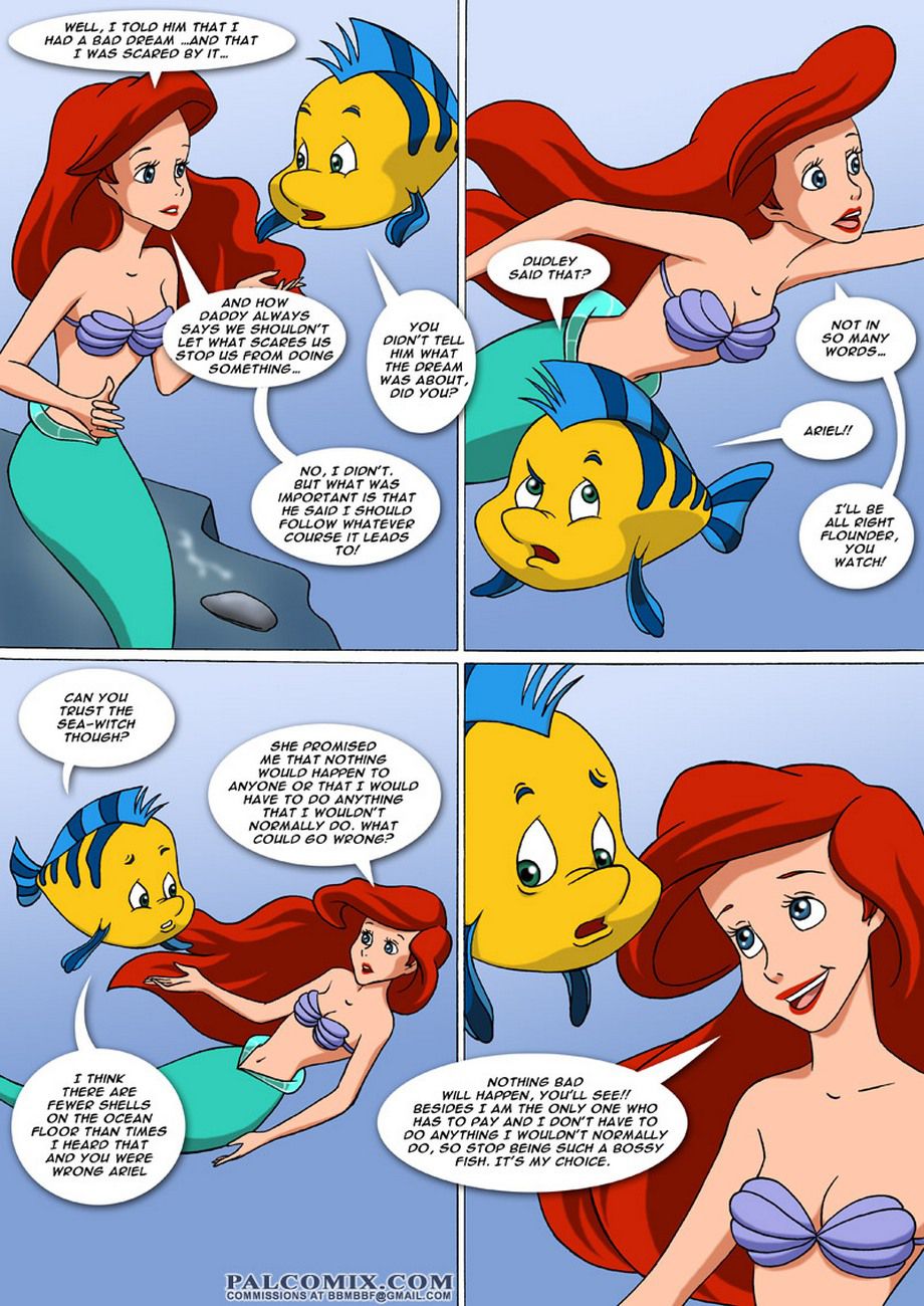 Ariel Explores (The Little Mermaid) [Palcomix] - Chapter 1 — Page 12