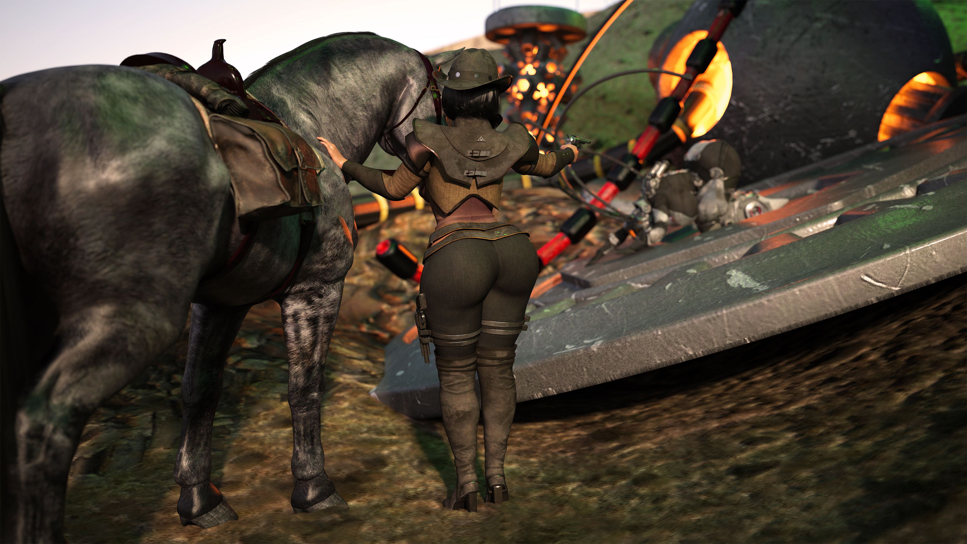 Cowgirls And Aliens [CJFLO] - Chapter 1 — Page 9