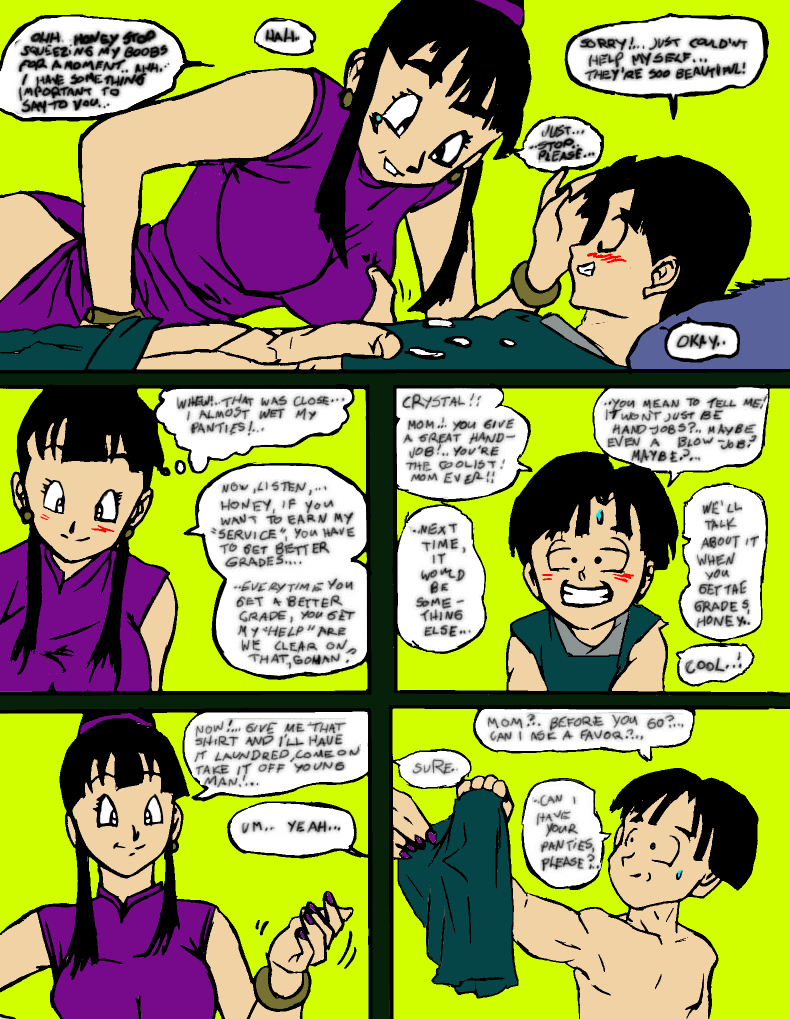 The Gohan Diaries (Dragon Ball Z) [Pandoras Box] - Chapter 1.6 — Page 9