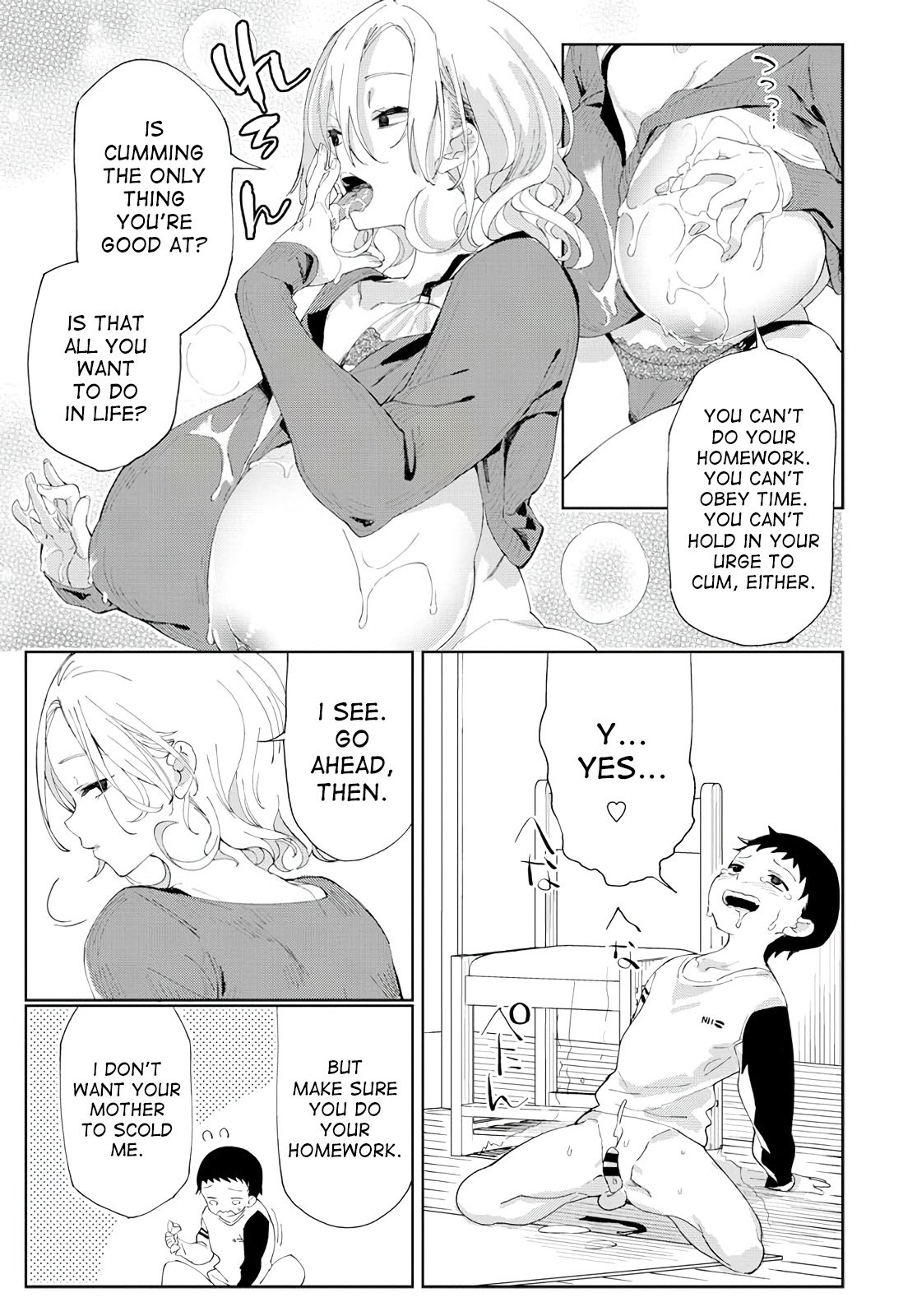 The Home Tutor’s Big Tits Education [Achumuchi] - Chapter 1 — Page 11