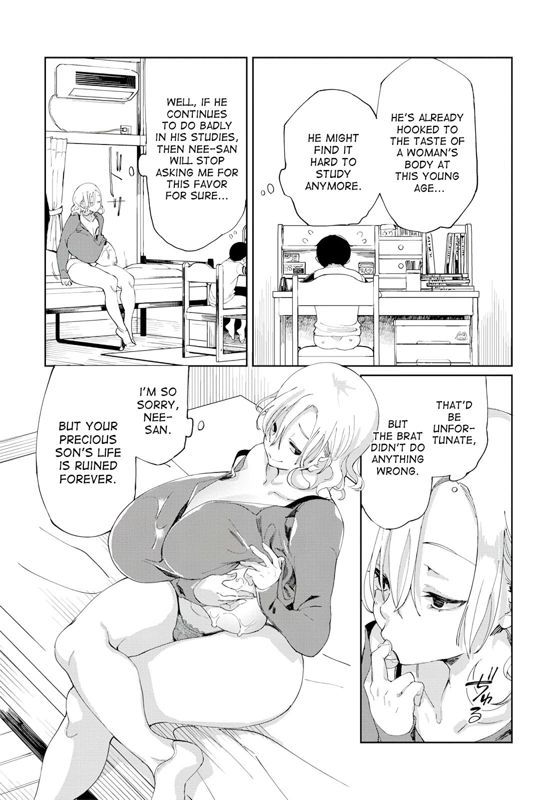 The Home Tutor’s Big Tits Education [Achumuchi] - Chapter 1 — Page 12