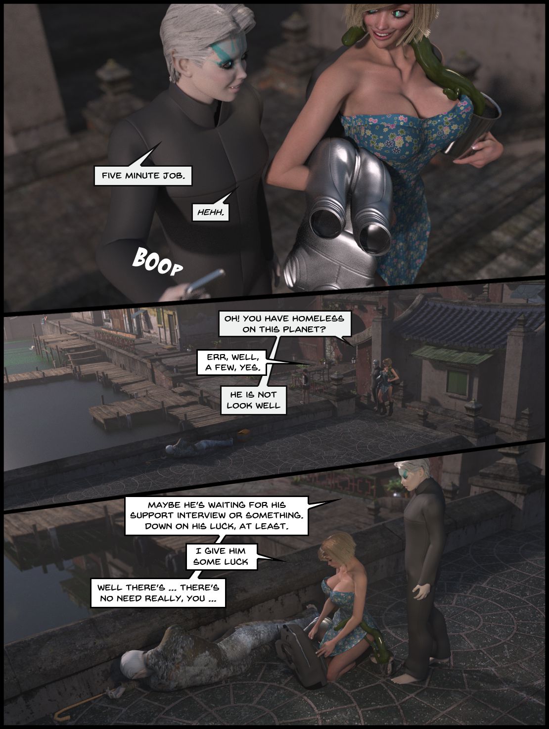 Telepathic Hentai Tentacle Spacey Rapey Sex Trek 9000 [Sindy Anna Jones] - Chapter 1 — Page 100