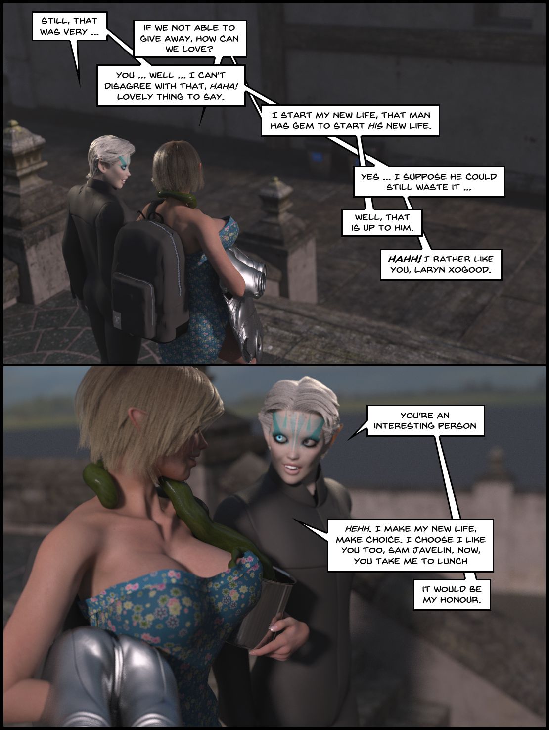 Telepathic Hentai Tentacle Spacey Rapey Sex Trek 9000 [Sindy Anna Jones] - Chapter 1 — Page 102