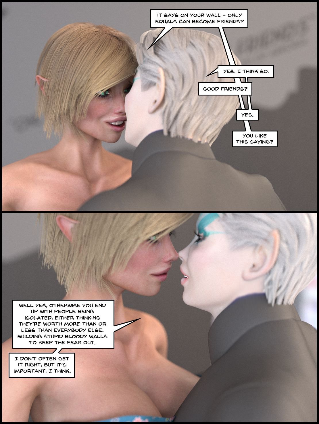 Telepathic Hentai Tentacle Spacey Rapey Sex Trek 9000 [Sindy Anna Jones] - Chapter 1 — Page 108