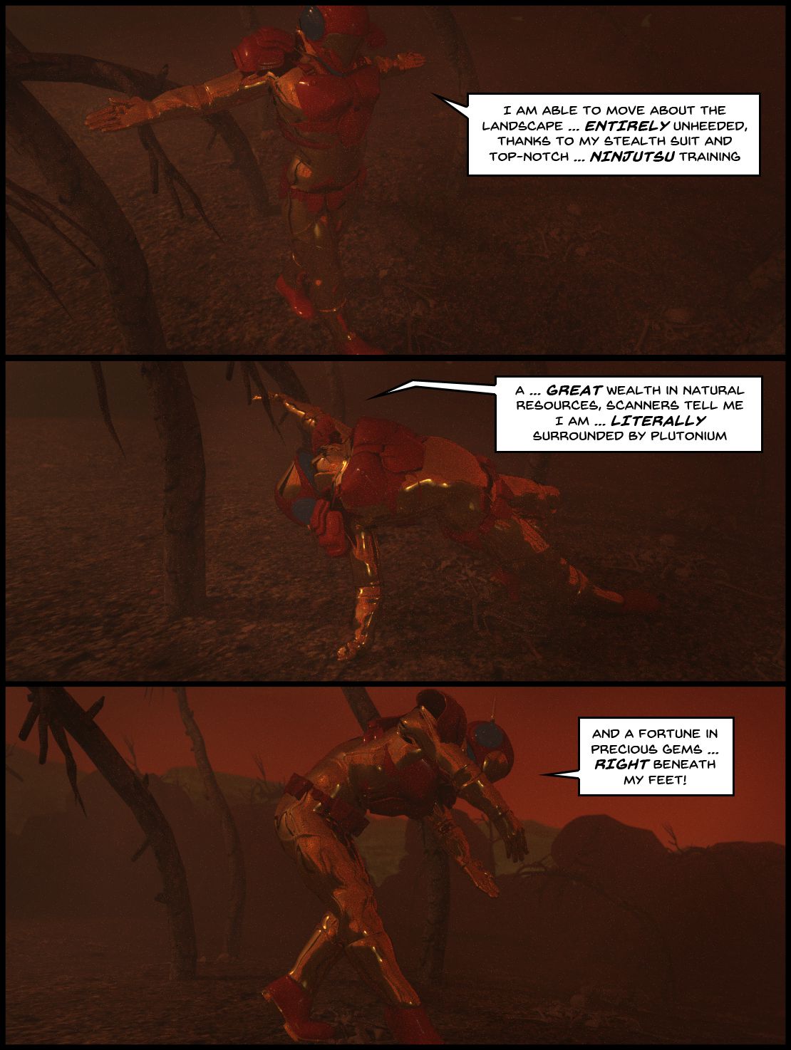 Telepathic Hentai Tentacle Spacey Rapey Sex Trek 9000 [Sindy Anna Jones] - Chapter 1 — Page 21