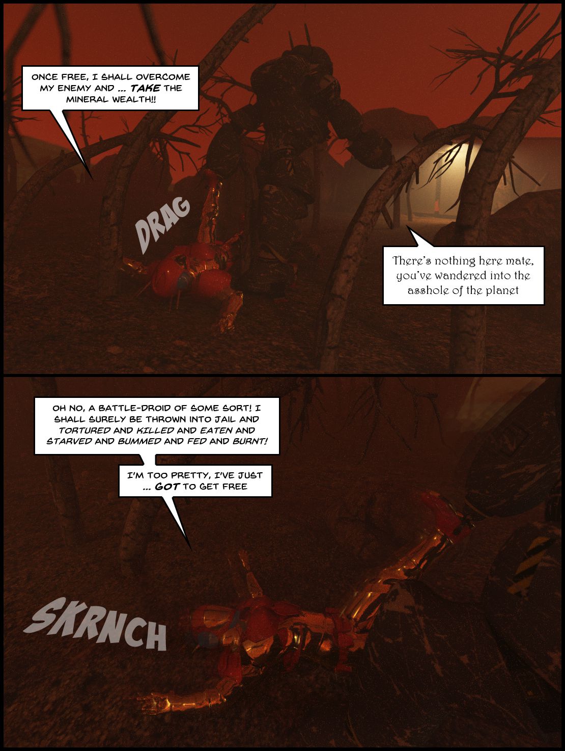 Telepathic Hentai Tentacle Spacey Rapey Sex Trek 9000 [Sindy Anna Jones] - Chapter 1 — Page 25