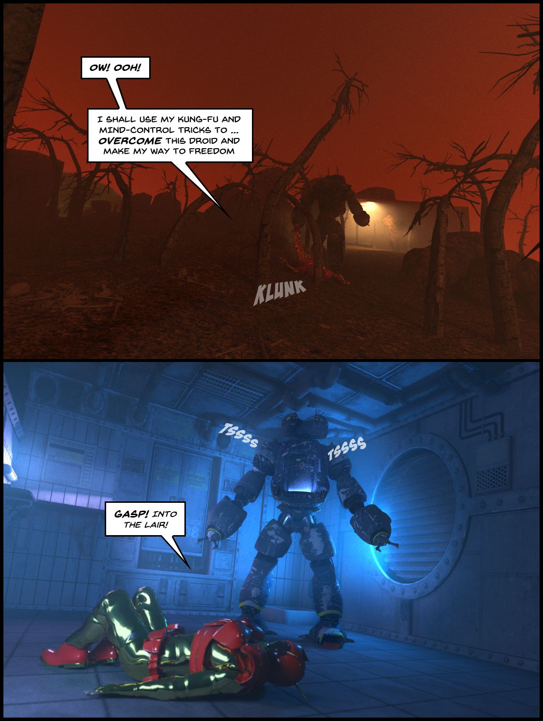 Telepathic Hentai Tentacle Spacey Rapey Sex Trek 9000 [Sindy Anna Jones] - Chapter 1 — Page 26