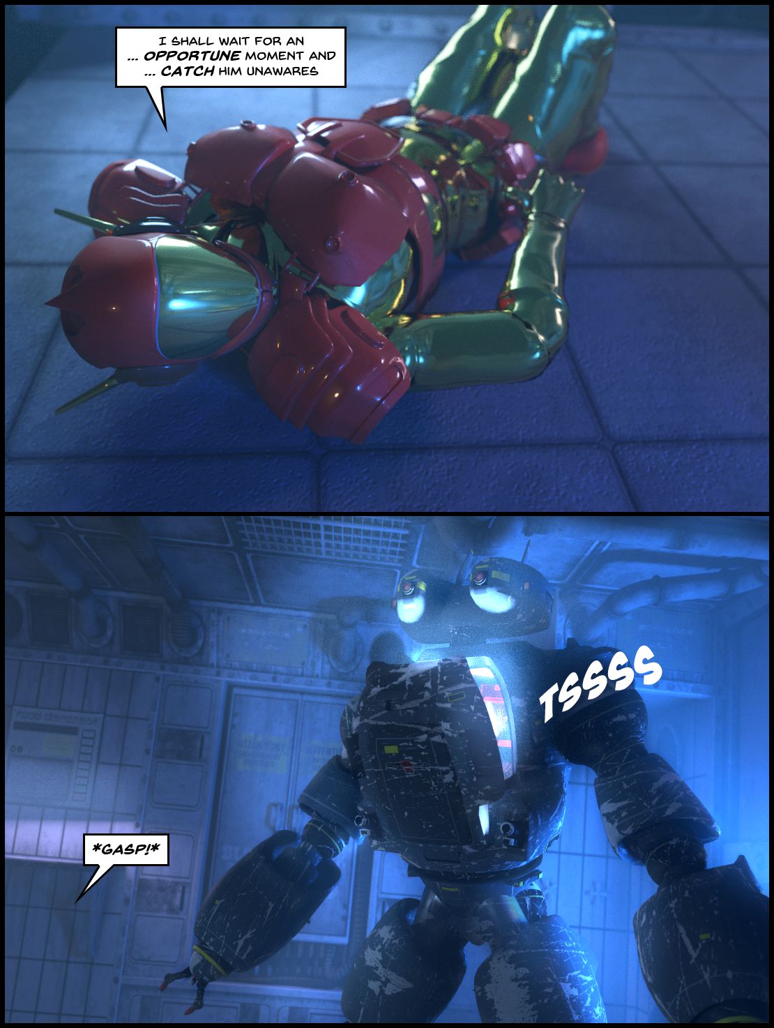 Telepathic Hentai Tentacle Spacey Rapey Sex Trek 9000 [Sindy Anna Jones] - Chapter 1 — Page 27