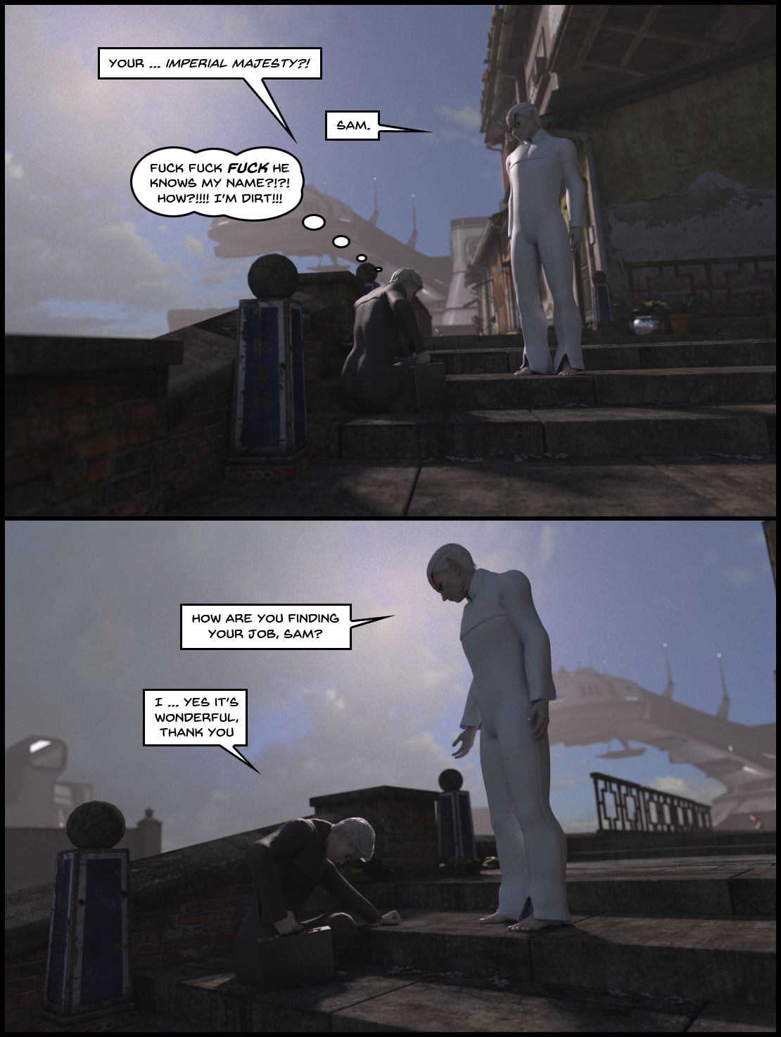 Telepathic Hentai Tentacle Spacey Rapey Sex Trek 9000 [Sindy Anna Jones] - Chapter 1 — Page 81