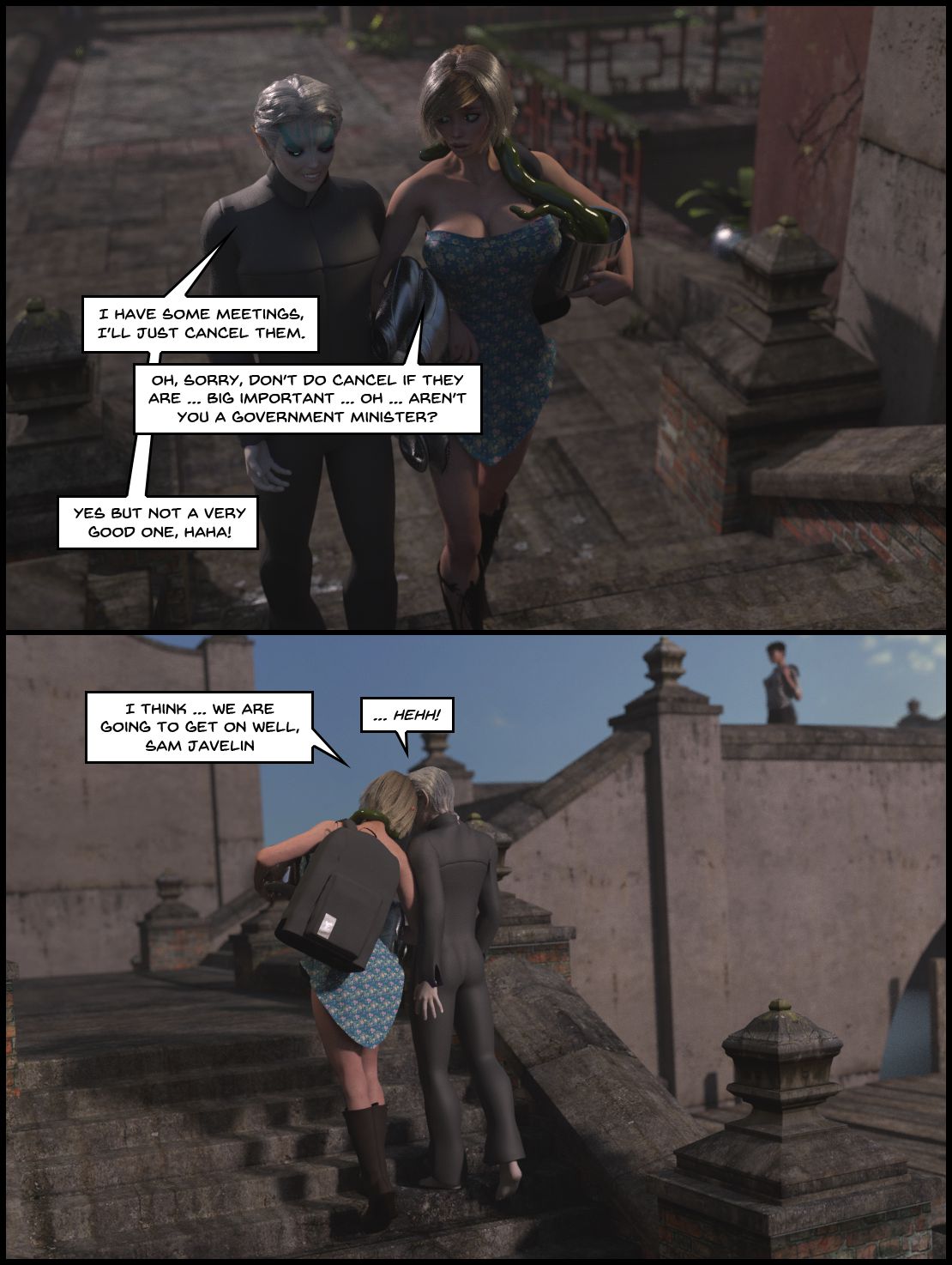 Telepathic Hentai Tentacle Spacey Rapey Sex Trek 9000 [Sindy Anna Jones] - Chapter 1 — Page 97