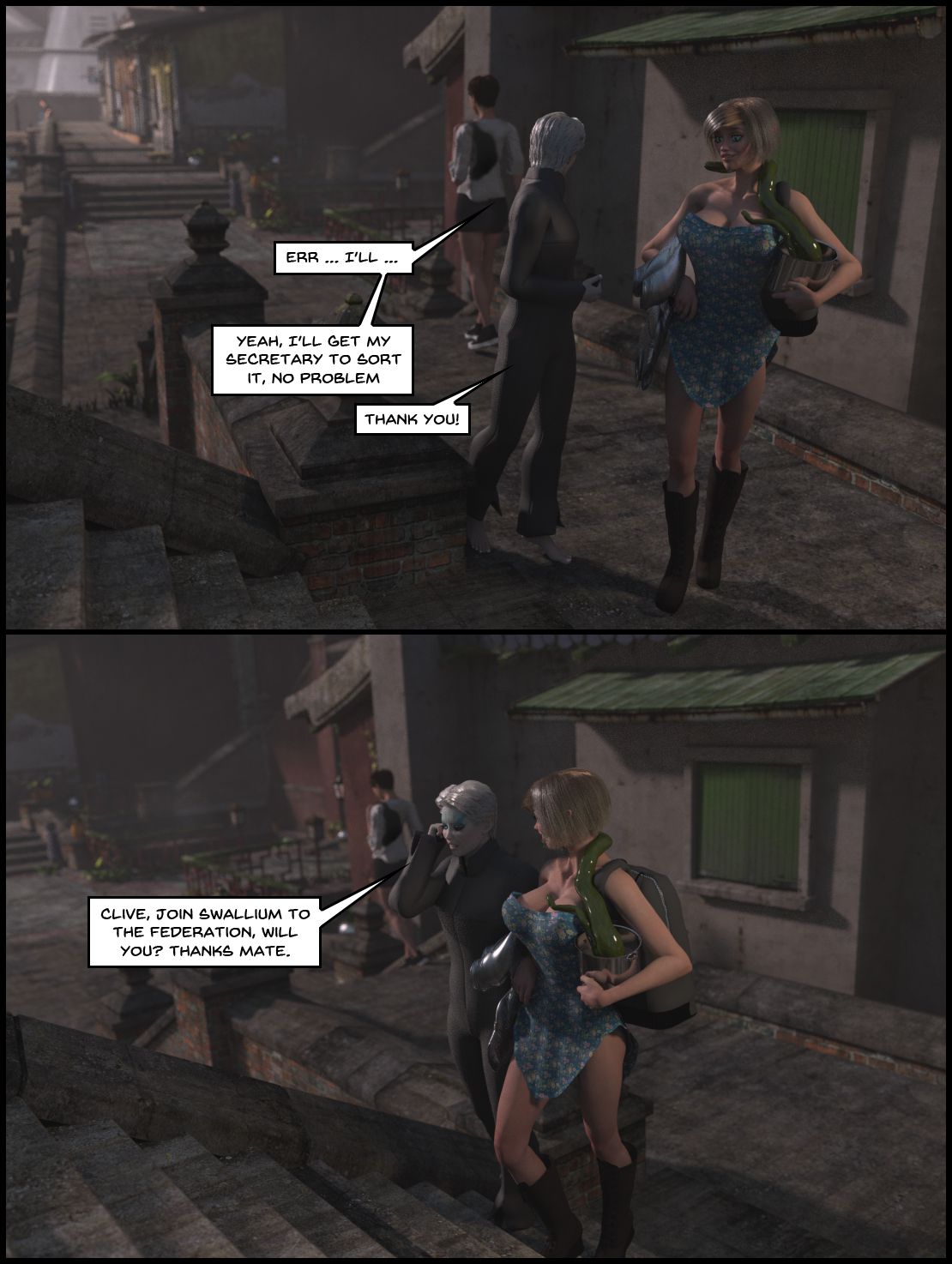 Telepathic Hentai Tentacle Spacey Rapey Sex Trek 9000 [Sindy Anna Jones] - Chapter 1 — Page 99