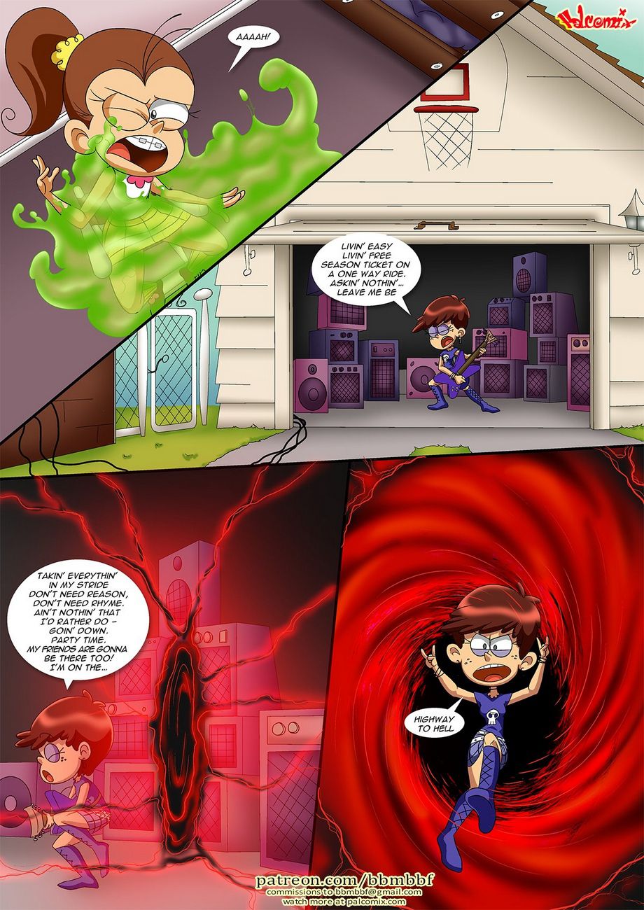Six Sisters And A Portal (The Loud House) [Palcomix] - Chapter 1 — Page 7