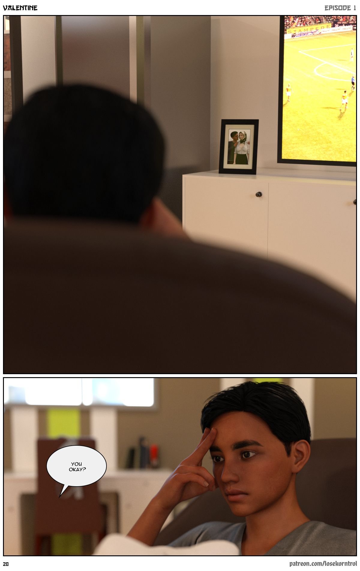 Valentine – Comic [LoseKorntrol, Hijab 3DX] - Chapter 1 — Page 21