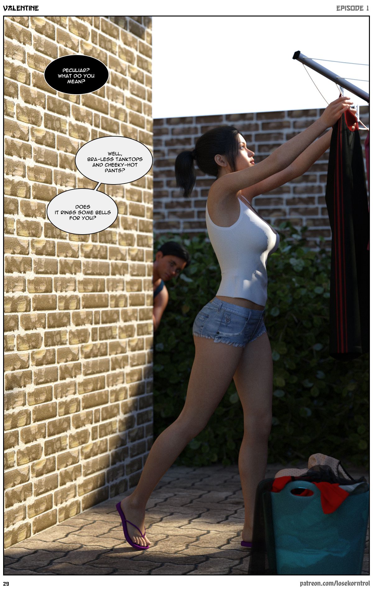 Valentine – Comic [LoseKorntrol, Hijab 3DX] - Chapter 1 — Page 30